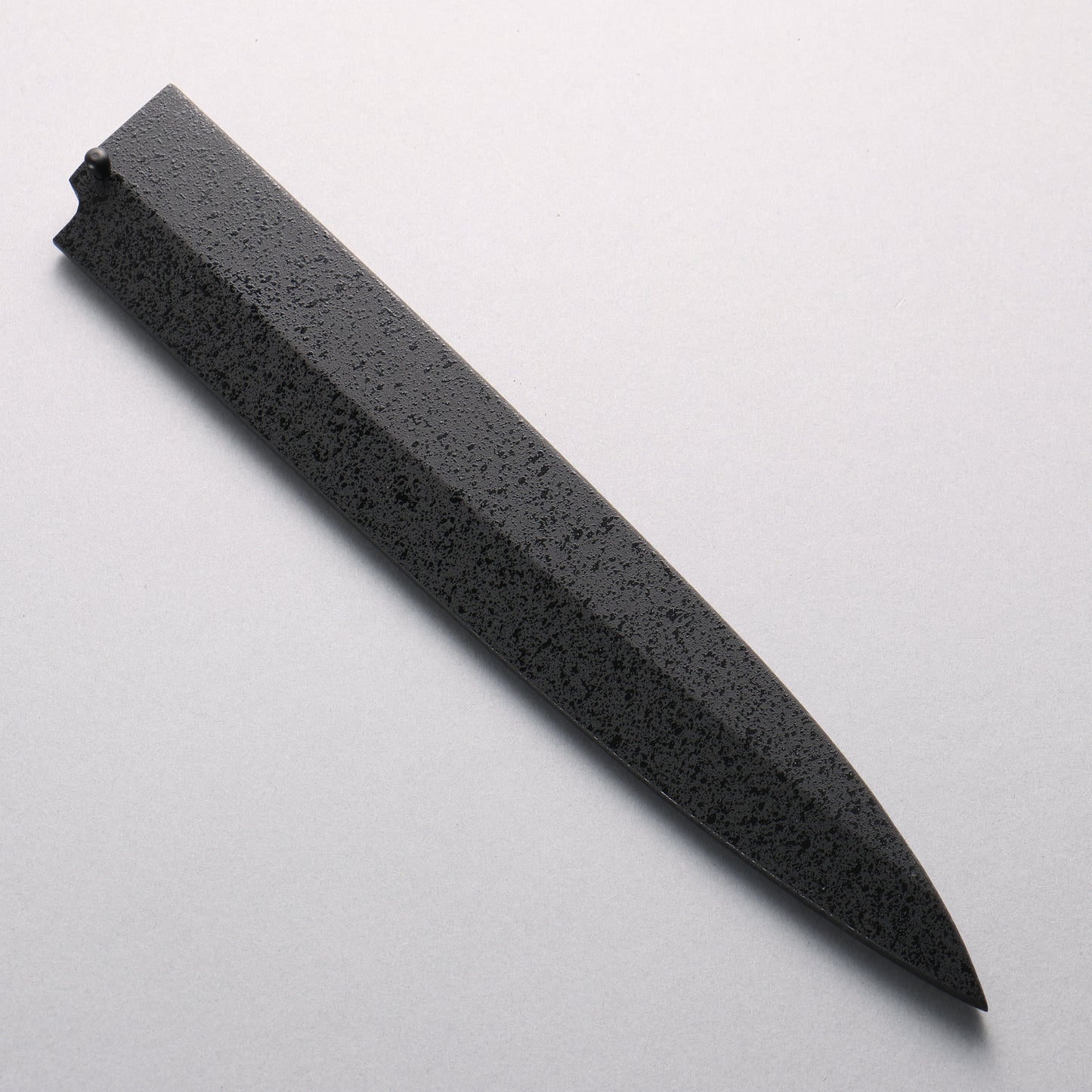 黒石目 朴鞘 270mm 柳刃包丁用 アルミピン付き - 清助刃物