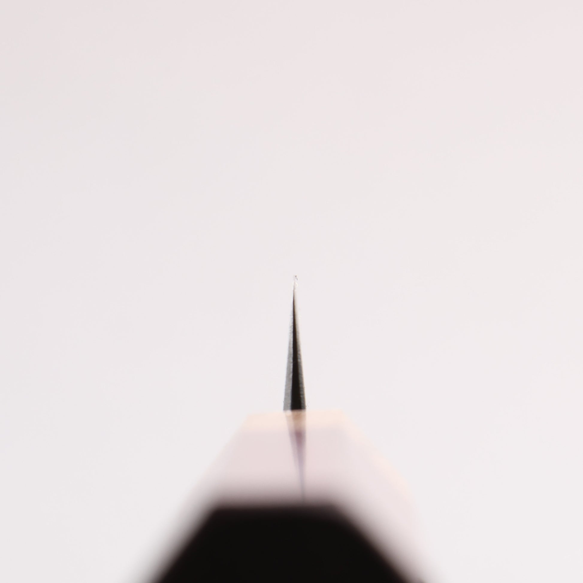 ふくべ V金10号 鎚目 黒仕上げ ペティーナイフ 135mm パープルハート柄 - 清助刃物