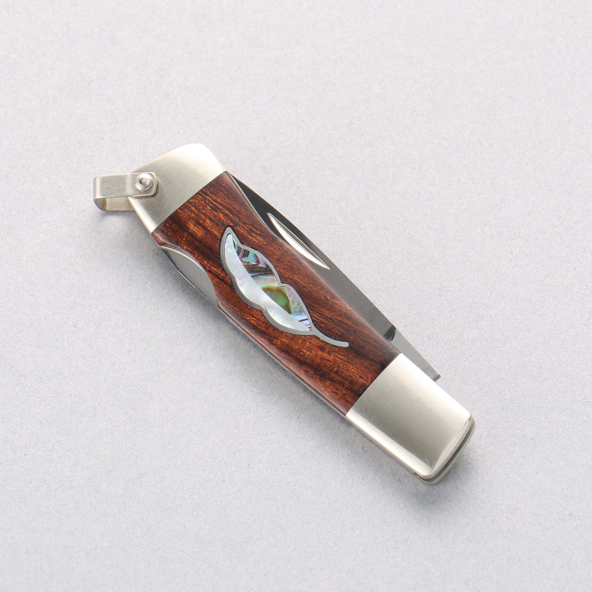 Moki Leaf Pocket Knife - 清助刃物