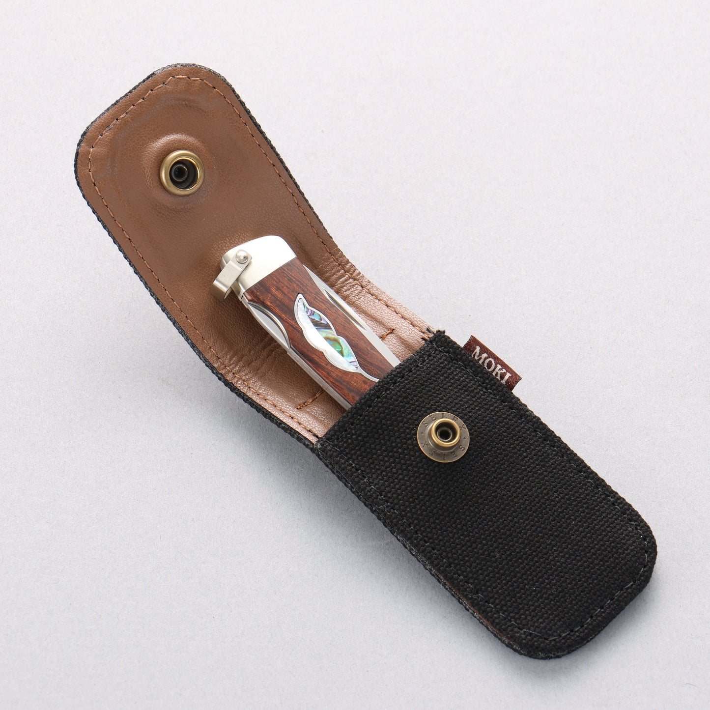 Moki Leaf Pocket Knife - 清助刃物