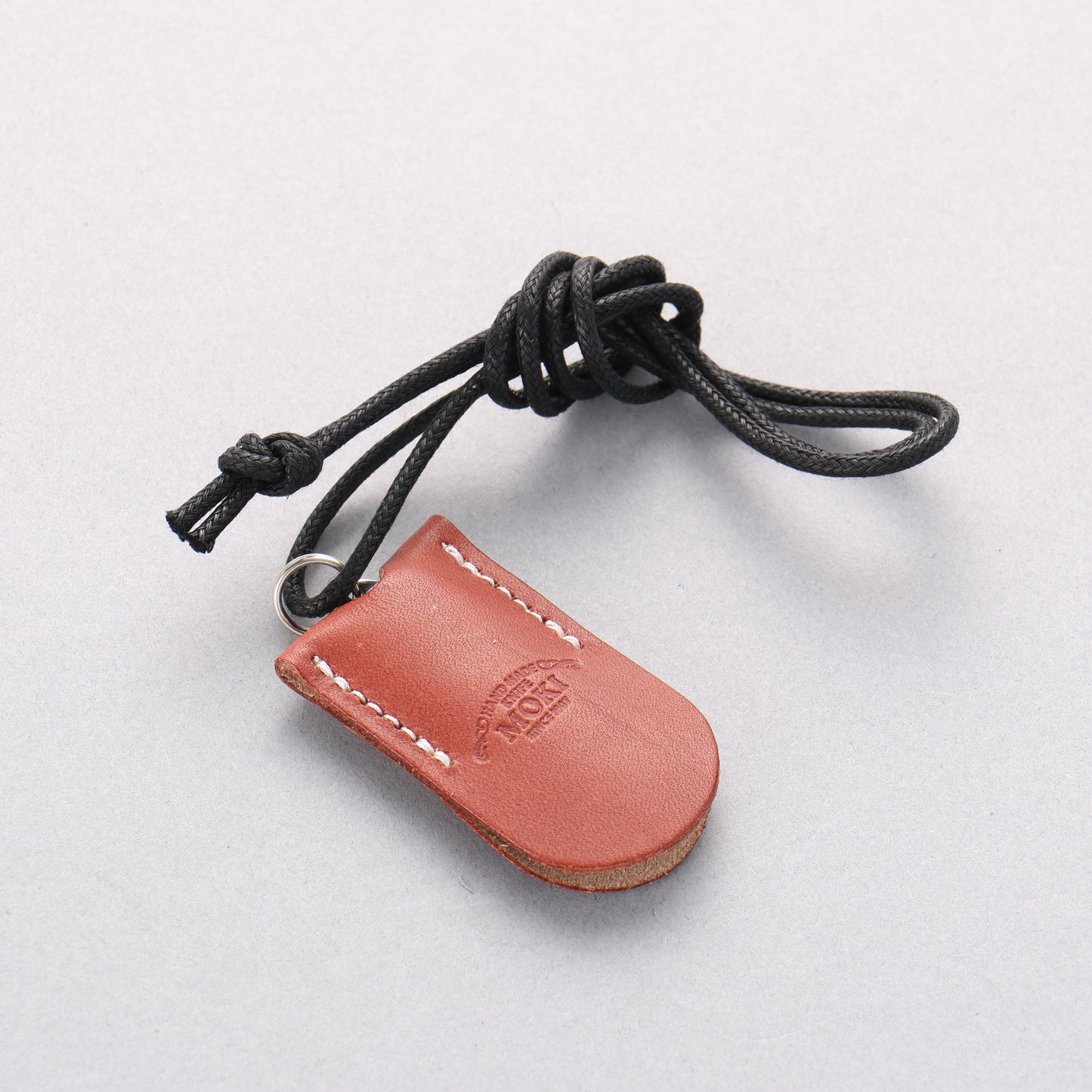 Moki Mini Pendant Pocket Knife w/ White Mother of Pearl and Abalone Circles - 清助刃物