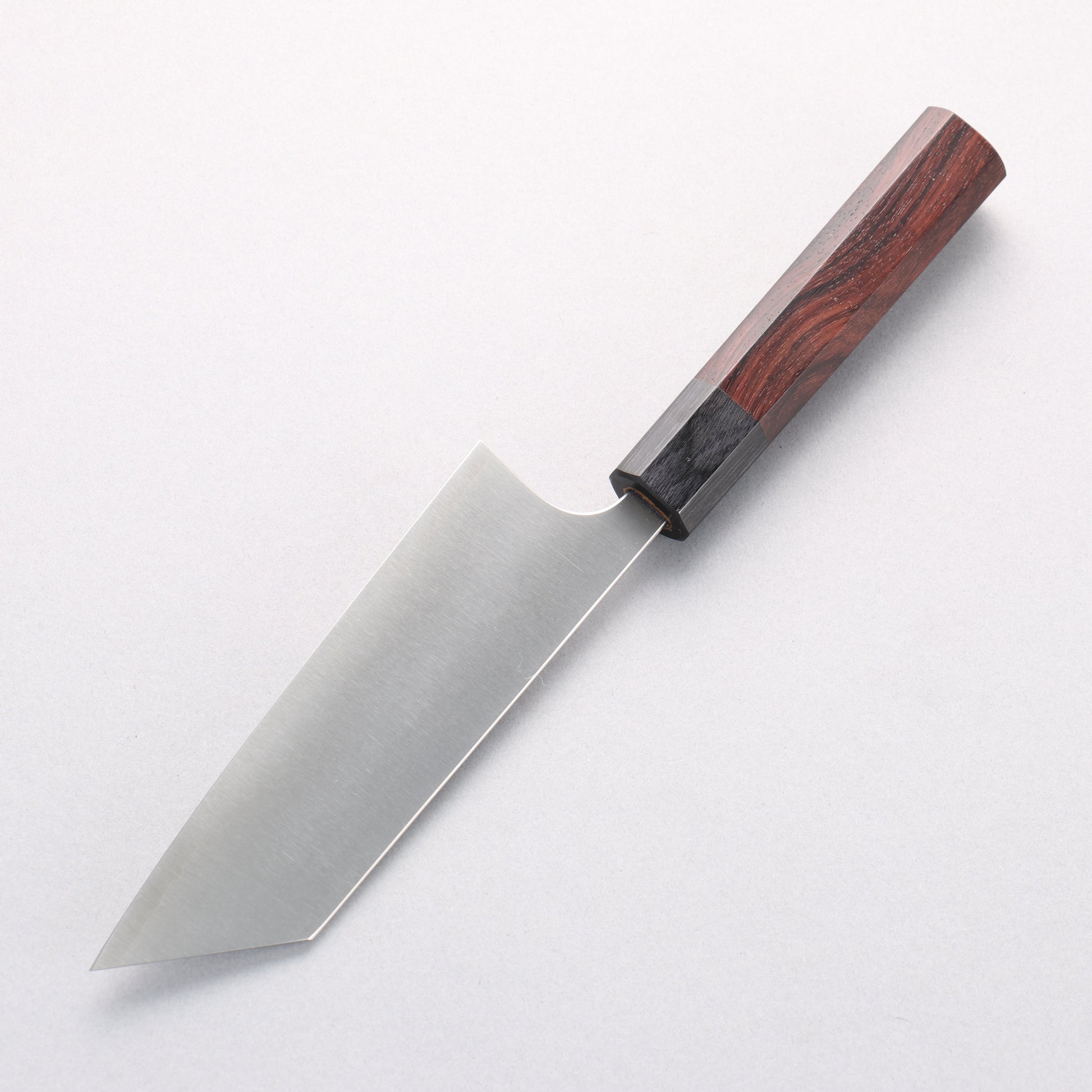 柴田崇行 甲鉄 SG2 小文化包丁 140mm 紫檀 (口輪：黒合板)柄 - 清助刃物