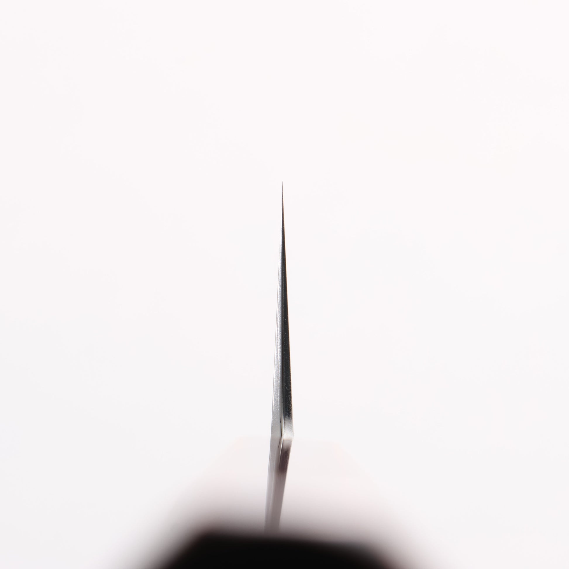 刃道 銀三鋼 磨き仕上げ 三徳包丁 180mm 漆 木地呂塗り柄 - 清助刃物