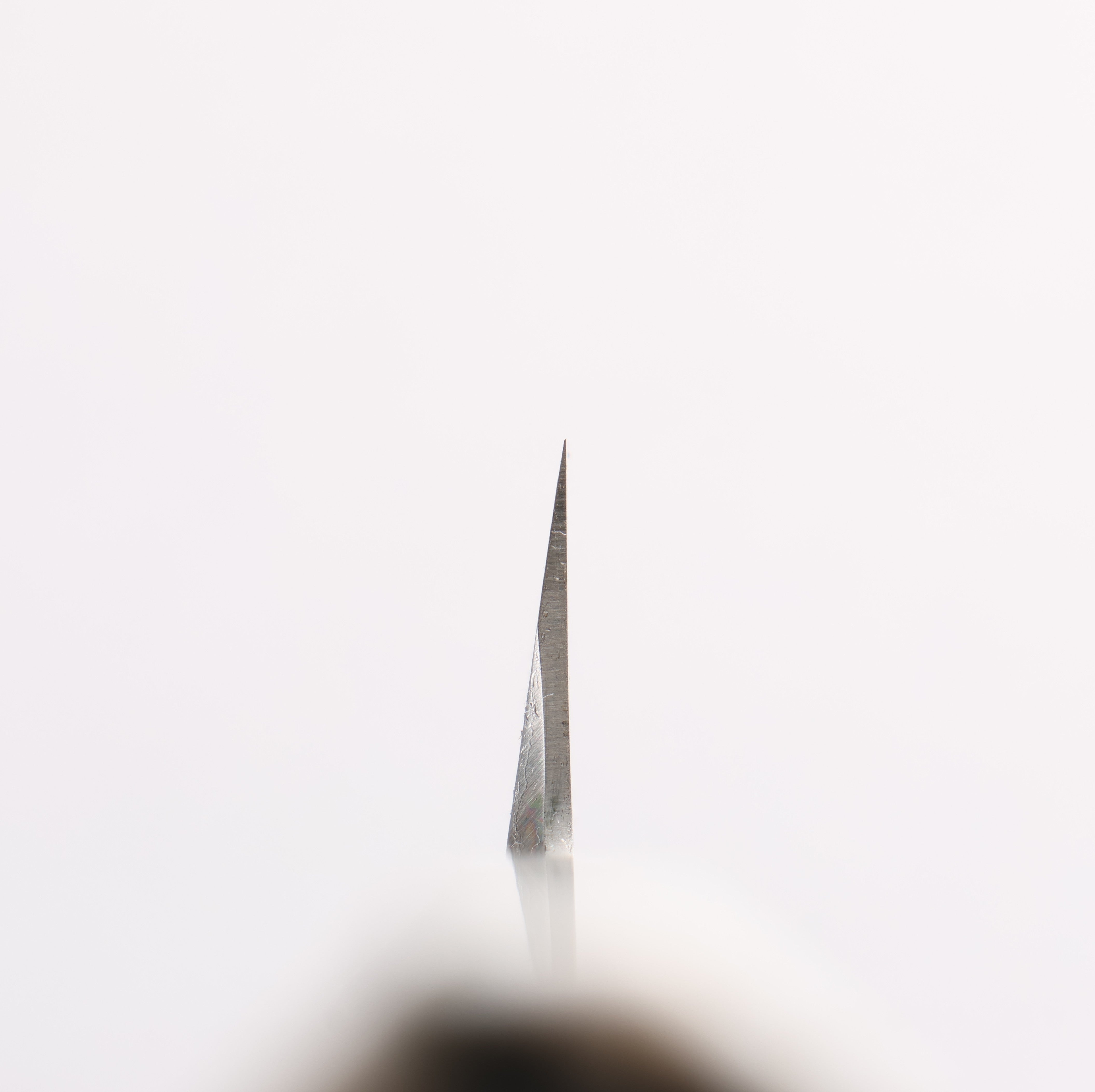 堺 孝行 シェフシリーズ 銀三鋼 ムキ物包丁 180mm スタビライズドウッド (両輪:白)柄 鞘付き - 清助刃物