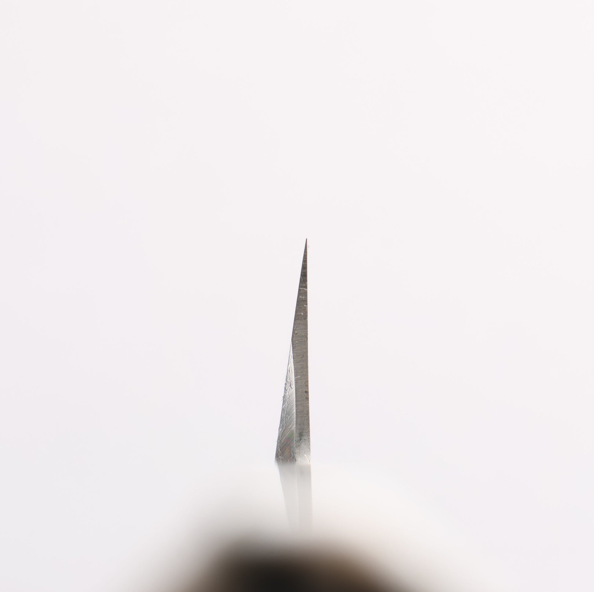堺 孝行 シェフシリーズ 銀三鋼 ムキ物包丁 180mm スタビライズドウッド (両輪:白)柄 鞘付き - 清助刃物
