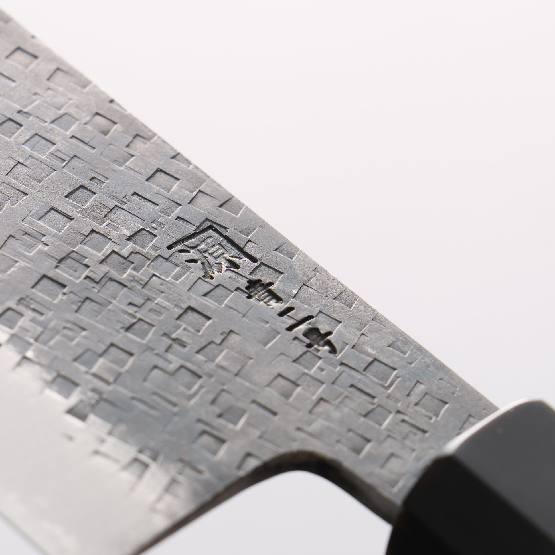 田中 誠貴 鉄火 青ニ鋼 黒打 菜切包丁 165mm ウォルナット柄 - 清助刃物