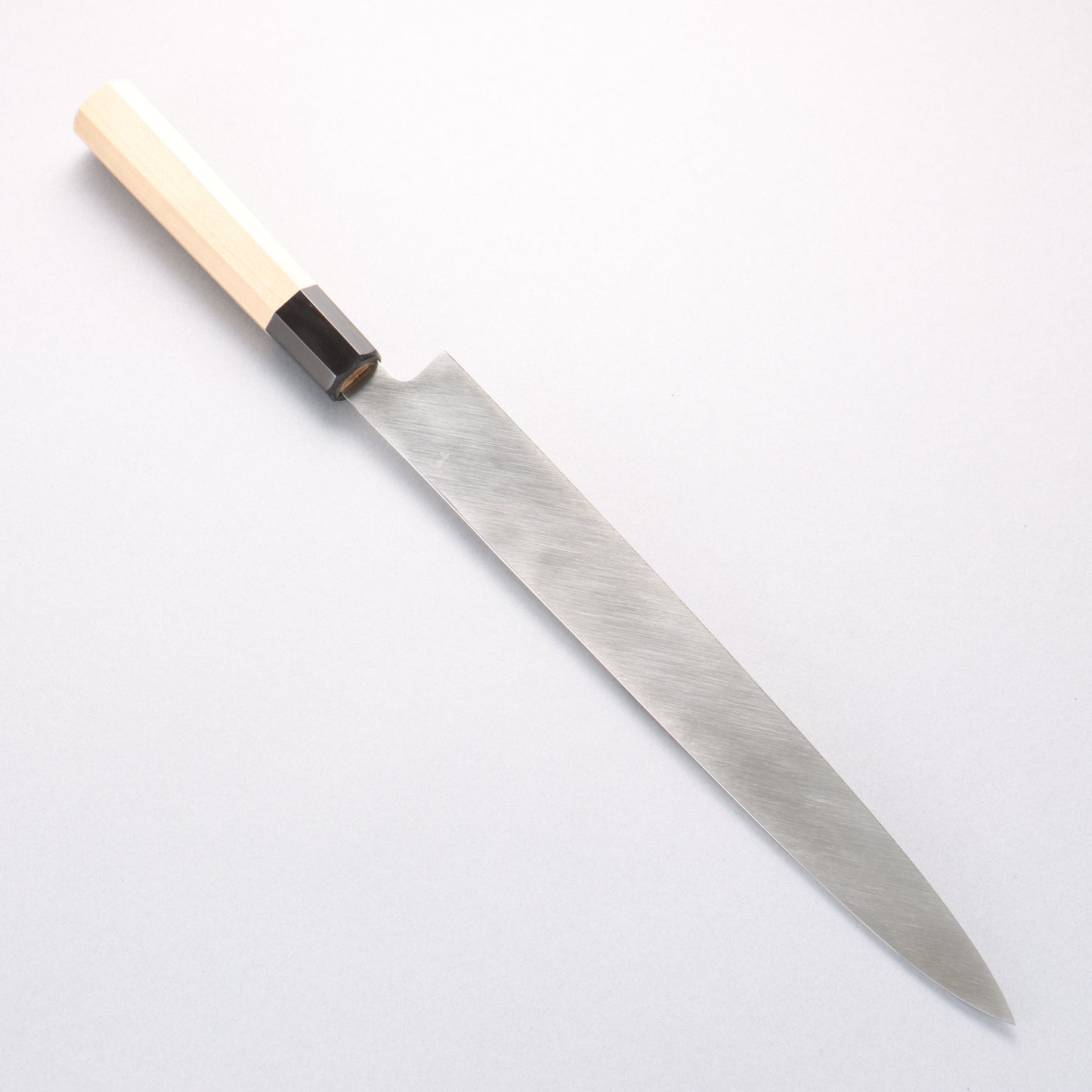 堺 菊守 V金10号 鏡面仕上げ 柳刃包丁 300mm 朴柄 - 清助刃物