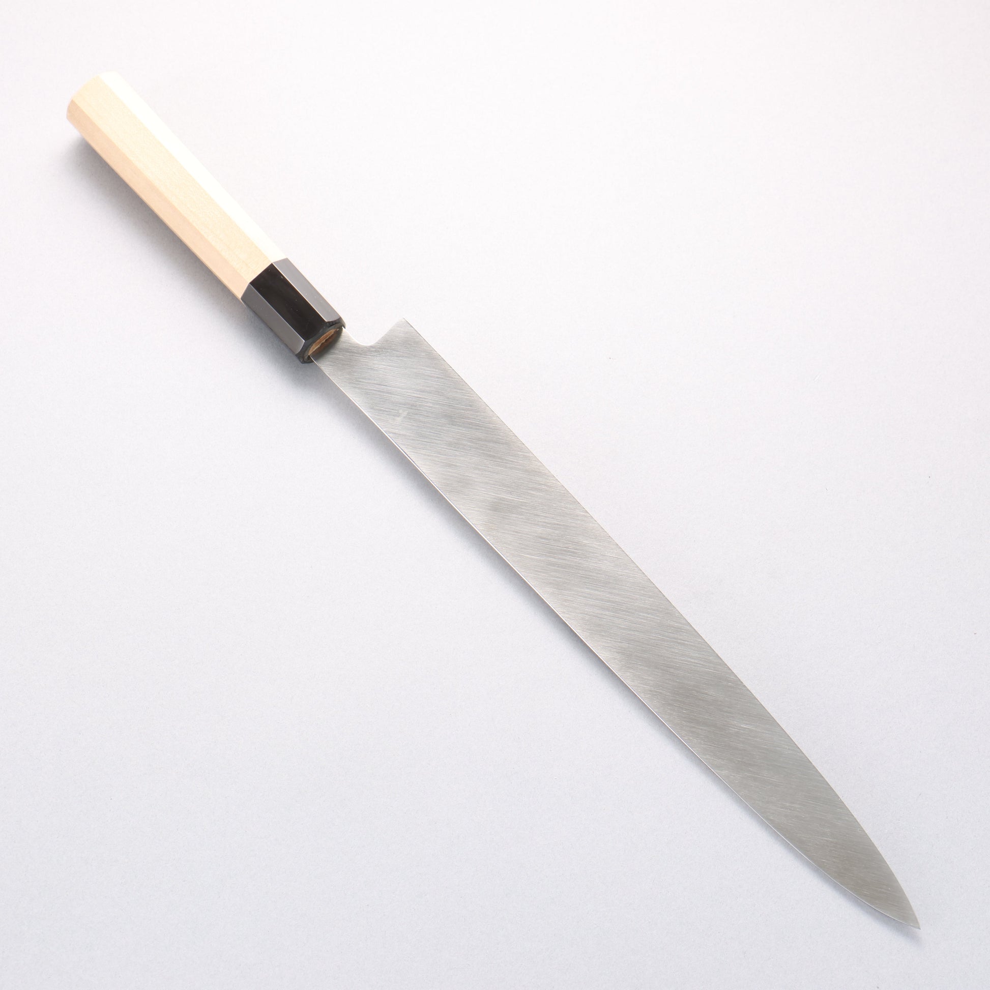 堺 菊守 V金10号 鏡面仕上げ 柳刃包丁 300mm 朴柄 - 清助刃物