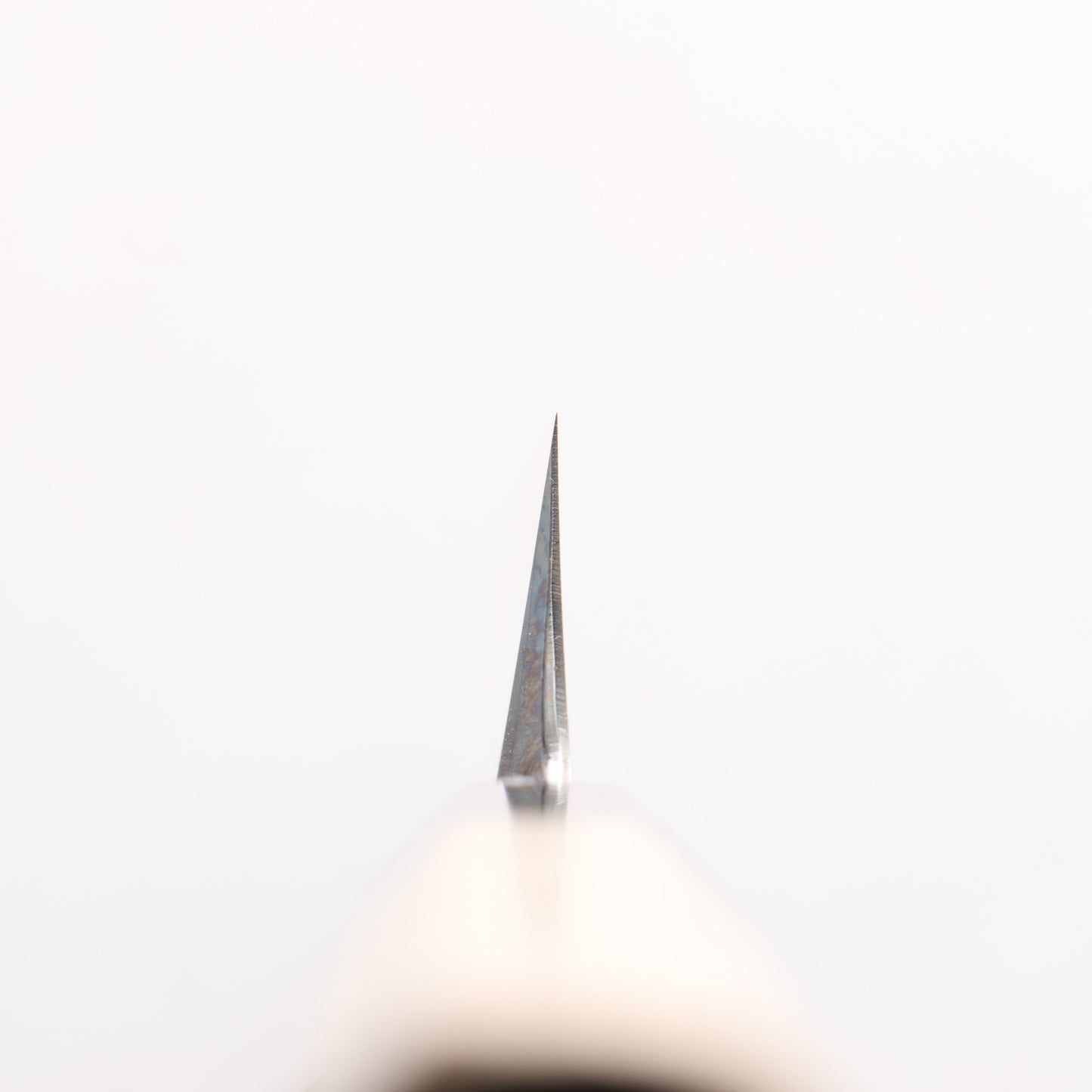 重陽 白鋼 鏡面仕上げ 切付柳刃包丁 270mm 朴柄 - 清助刃物