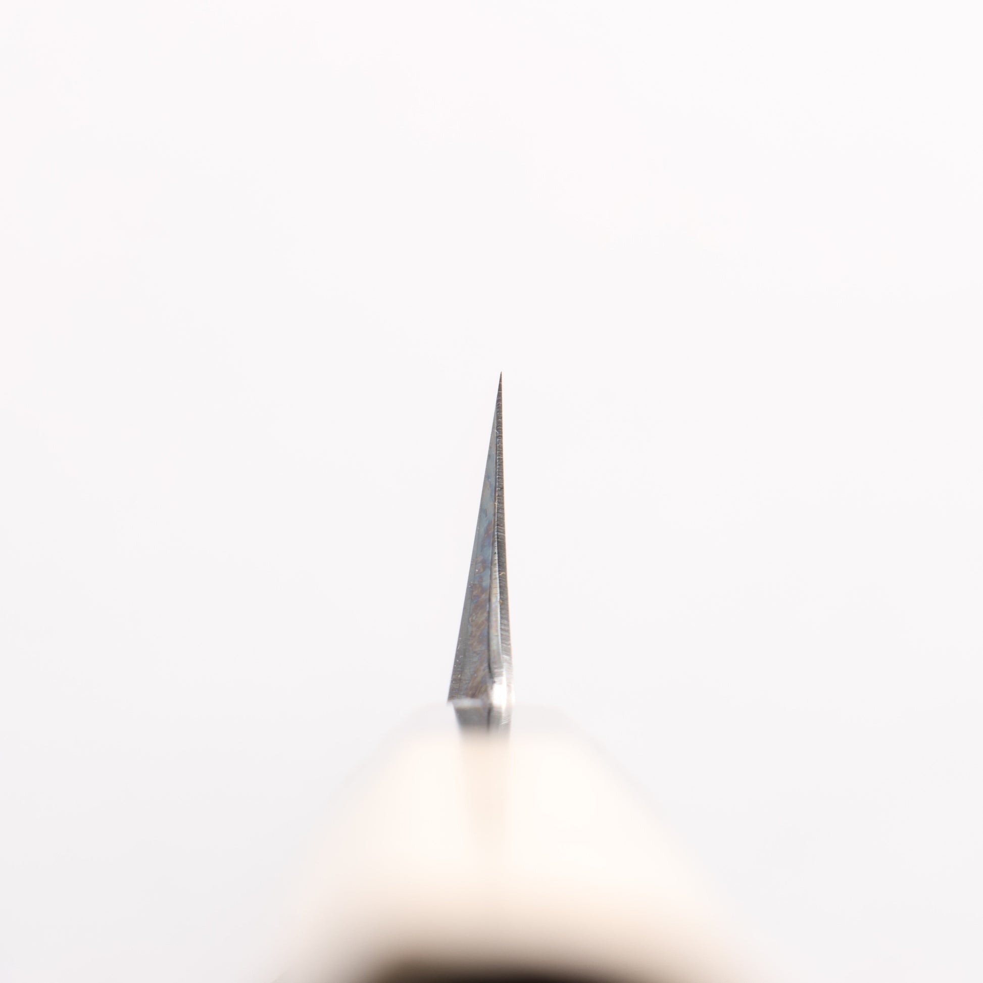 重陽 白鋼 鏡面仕上げ 切付柳刃包丁 270mm 朴柄 - 清助刃物