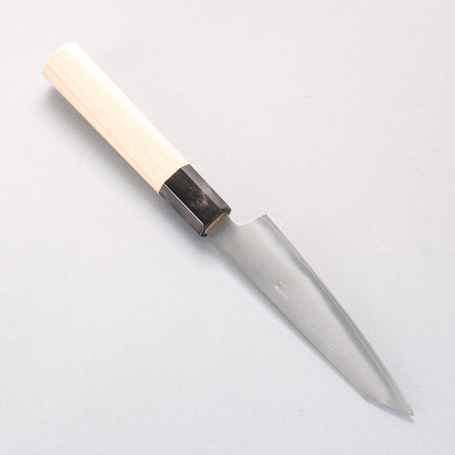 菊月 銀三鋼 暈し 切付ペティナイフ 135mm 朴柄 - 清助刃物