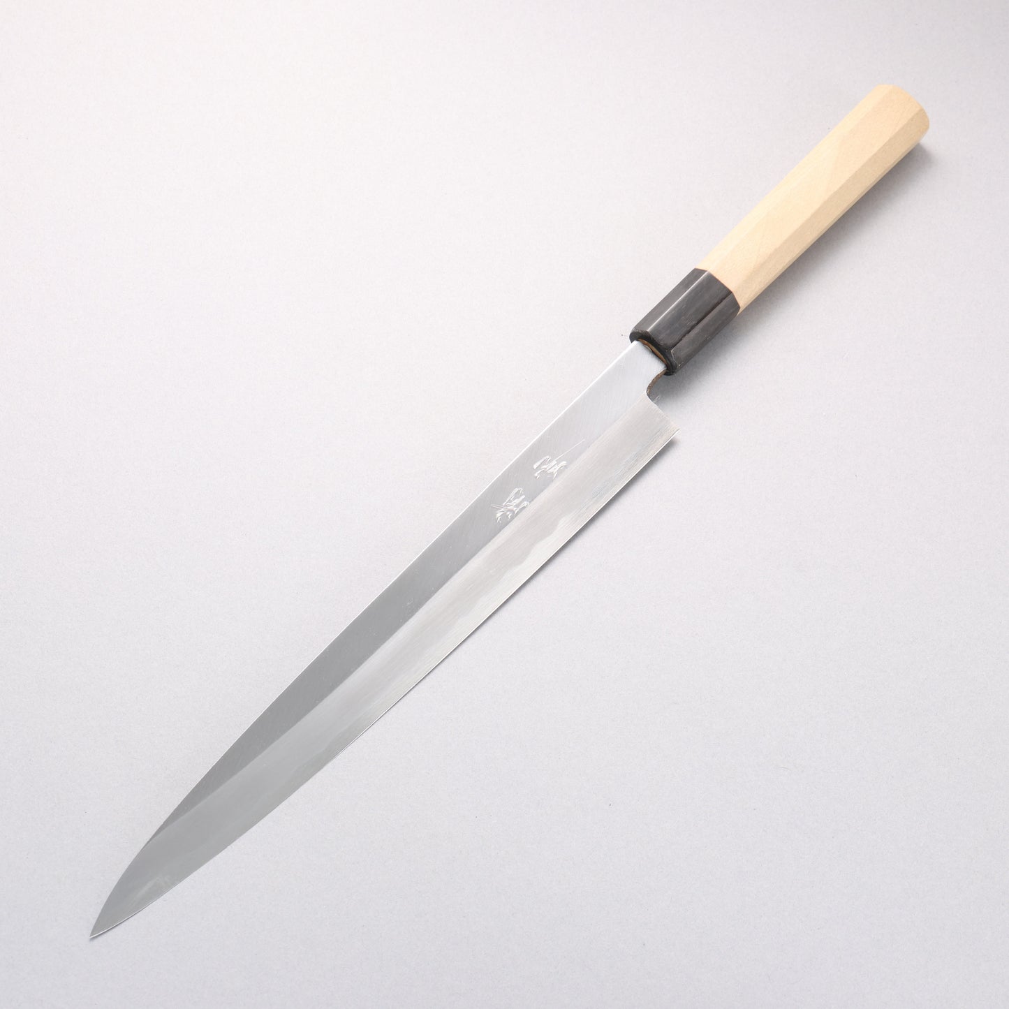清助 【左利き用】 白ニ鋼 霞研 柳刃包丁 - 清助刃物