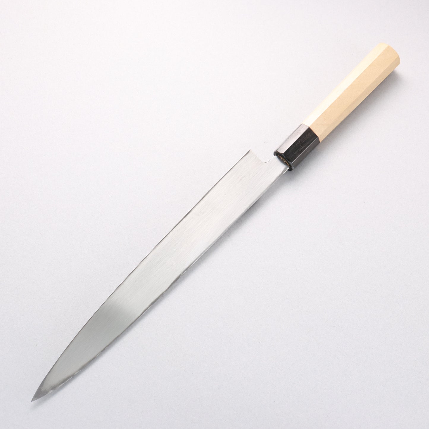 清助 【左利き用】 白ニ鋼 霞研 柳刃包丁 - 清助刃物