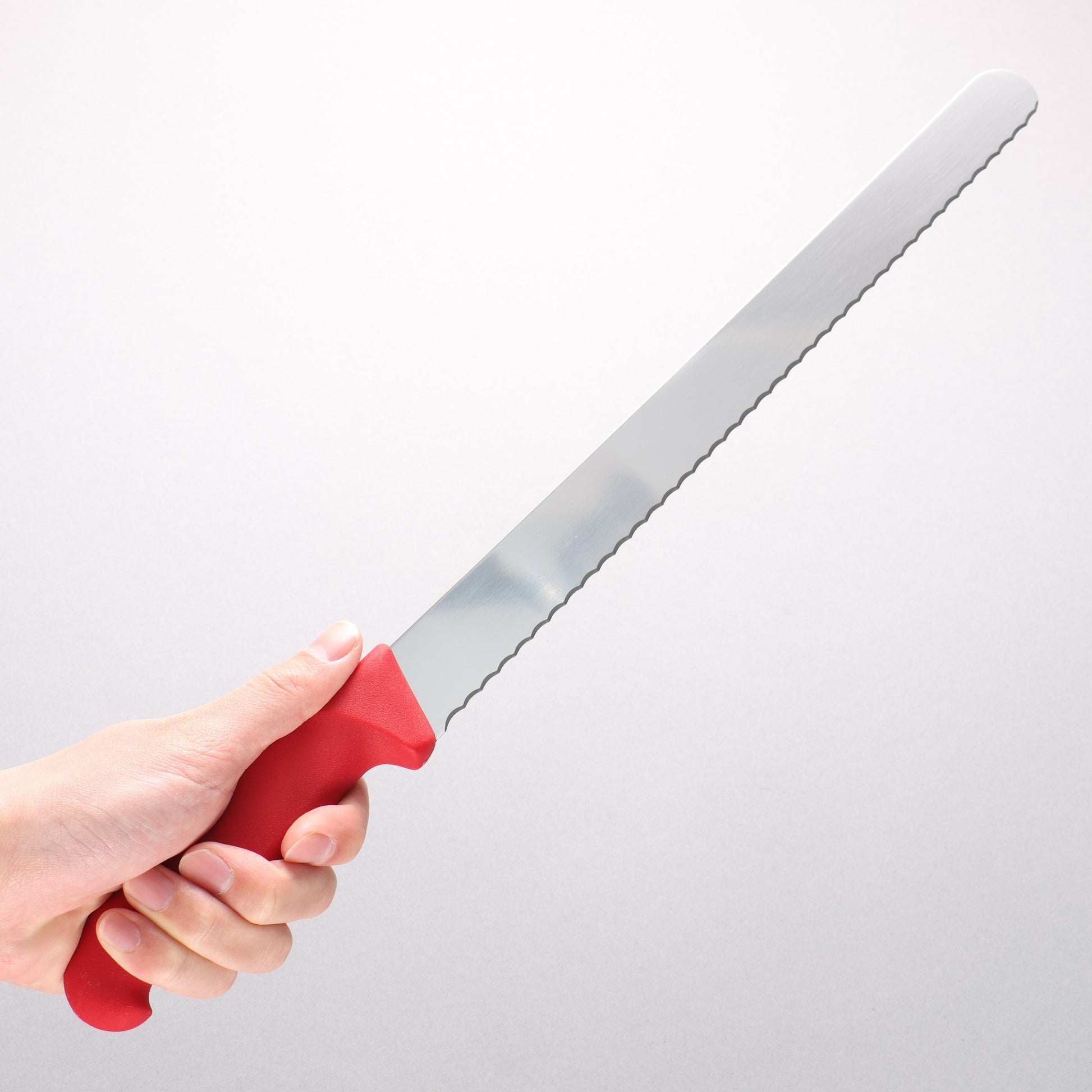 VICTORINOX ステンレス鋼 ウェーブナイフ 300mm プラスチック柄 - 清助刃物