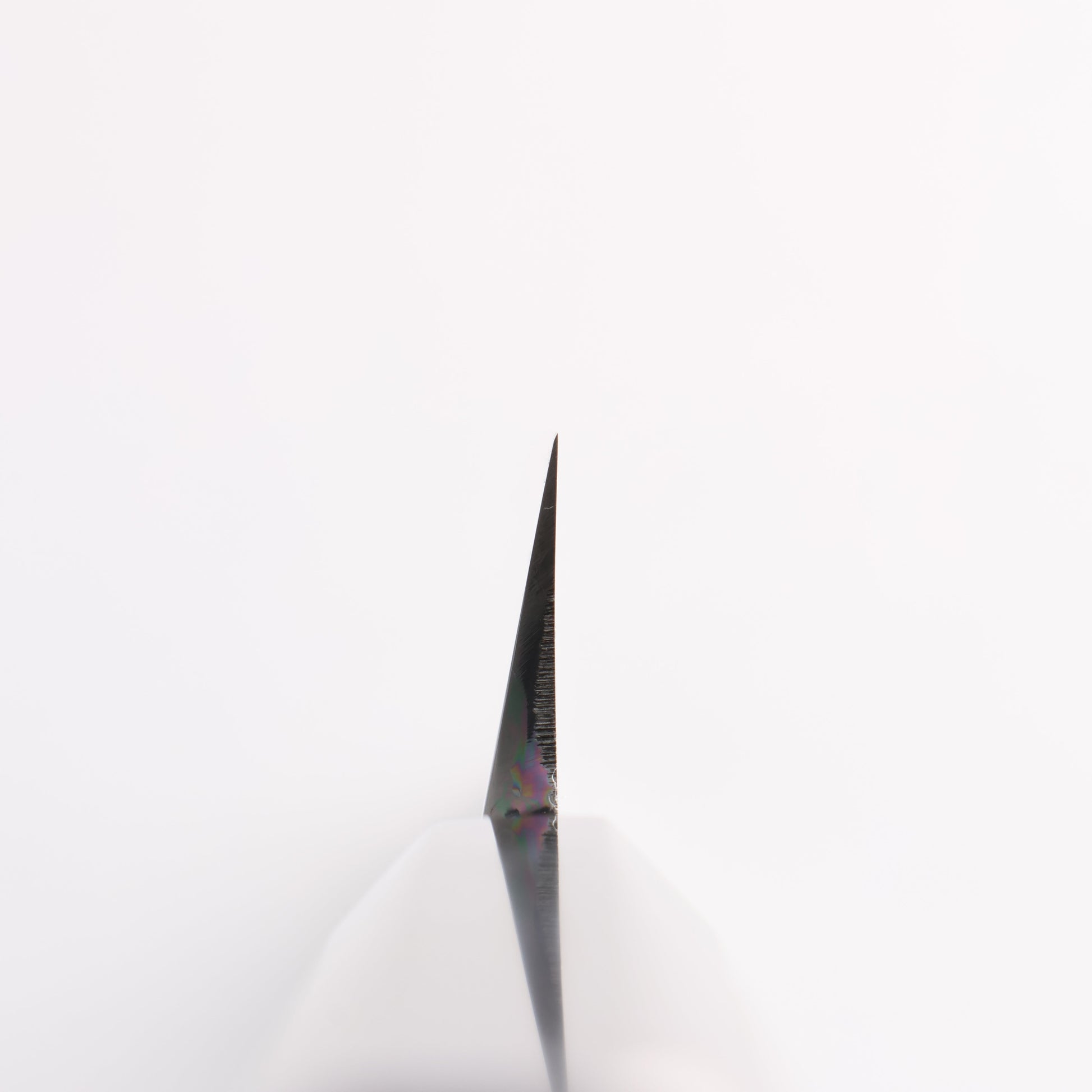 鐵泉 田中作 玉鋼 先丸柳刃包丁 315mm 黒檀柄 鞘付き - 清助刃物