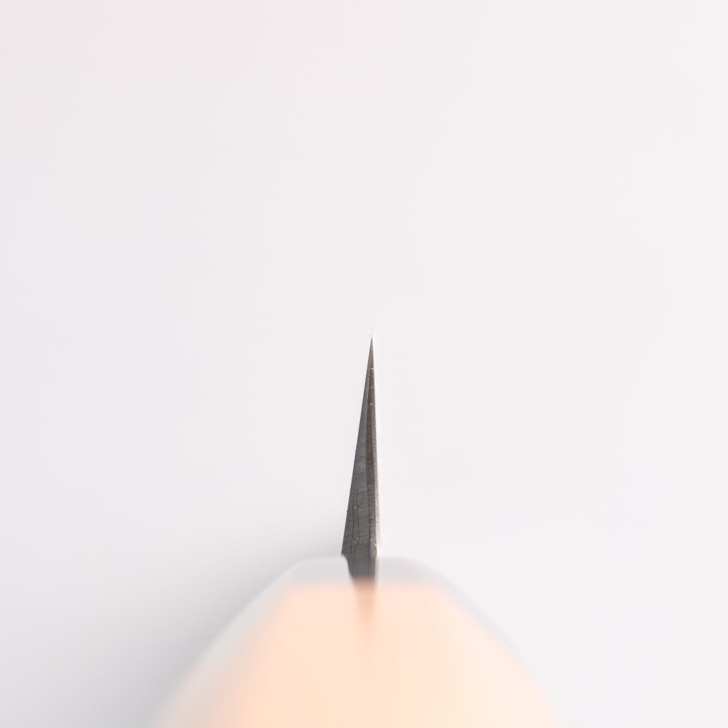 鐵泉 田中作 玉鋼 先丸柳刃包丁 315mm 山桜柄 鞘付き - 清助刃物