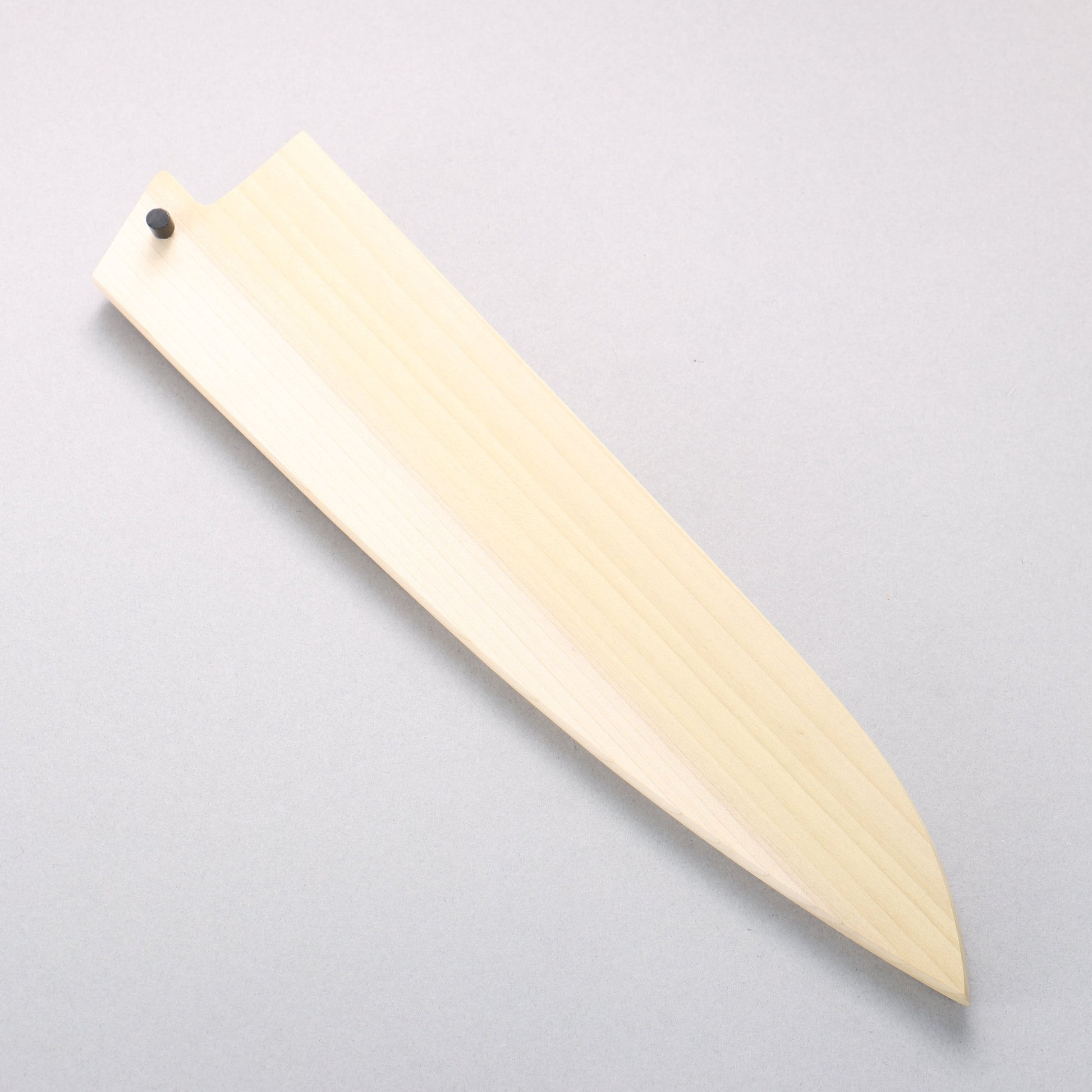 朴鞘 牛刀包丁用 黒合板ピン付き 240mm - 清助刃物