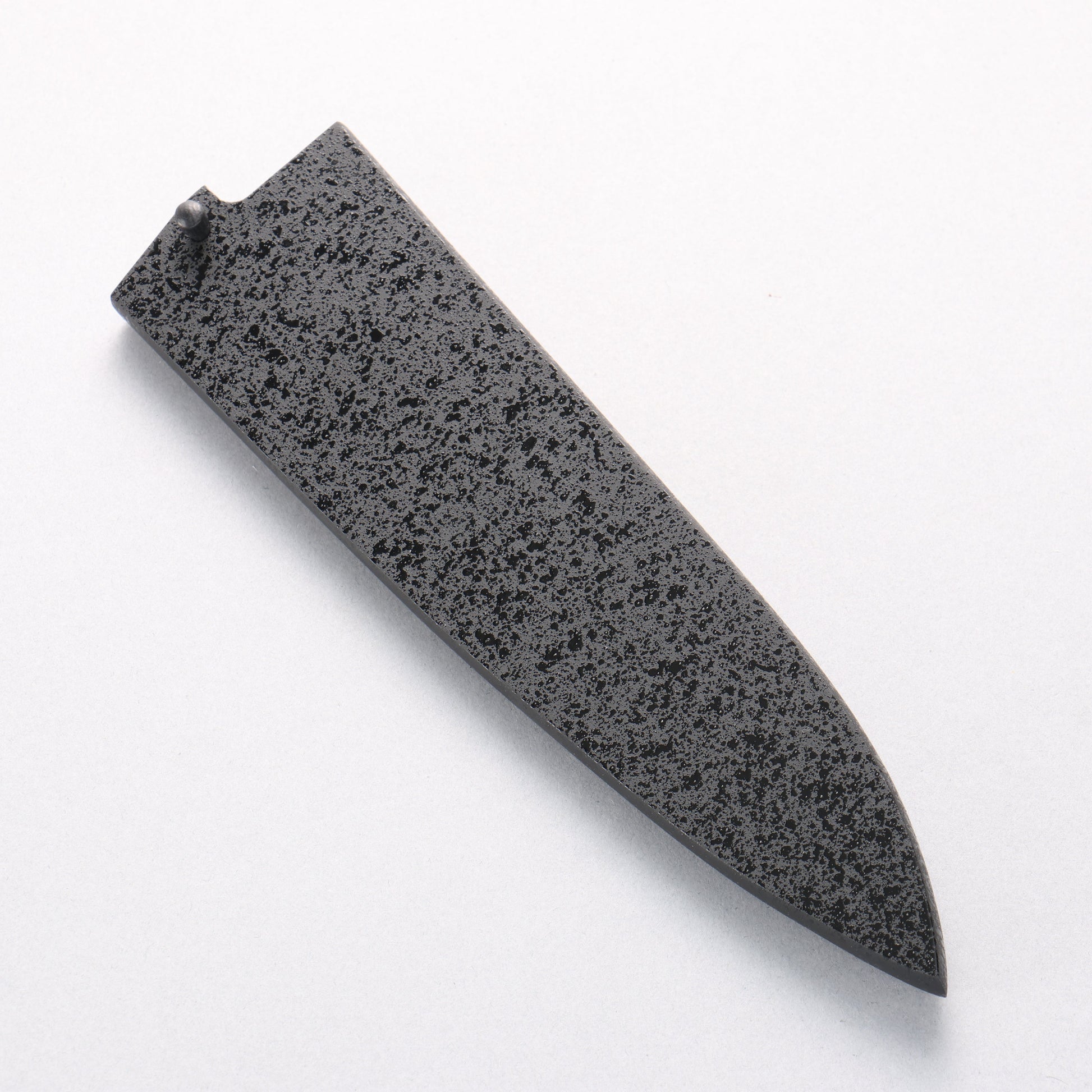 黒石目鞘 牛刀包丁用 黒合板ピン付き 180mm - 清助刃物