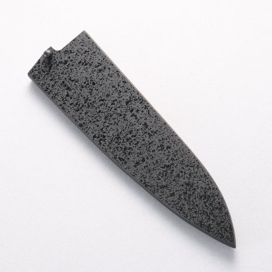 黒石目鞘 牛刀包丁用 黒合板ピン付き 180mm - 清助刃物