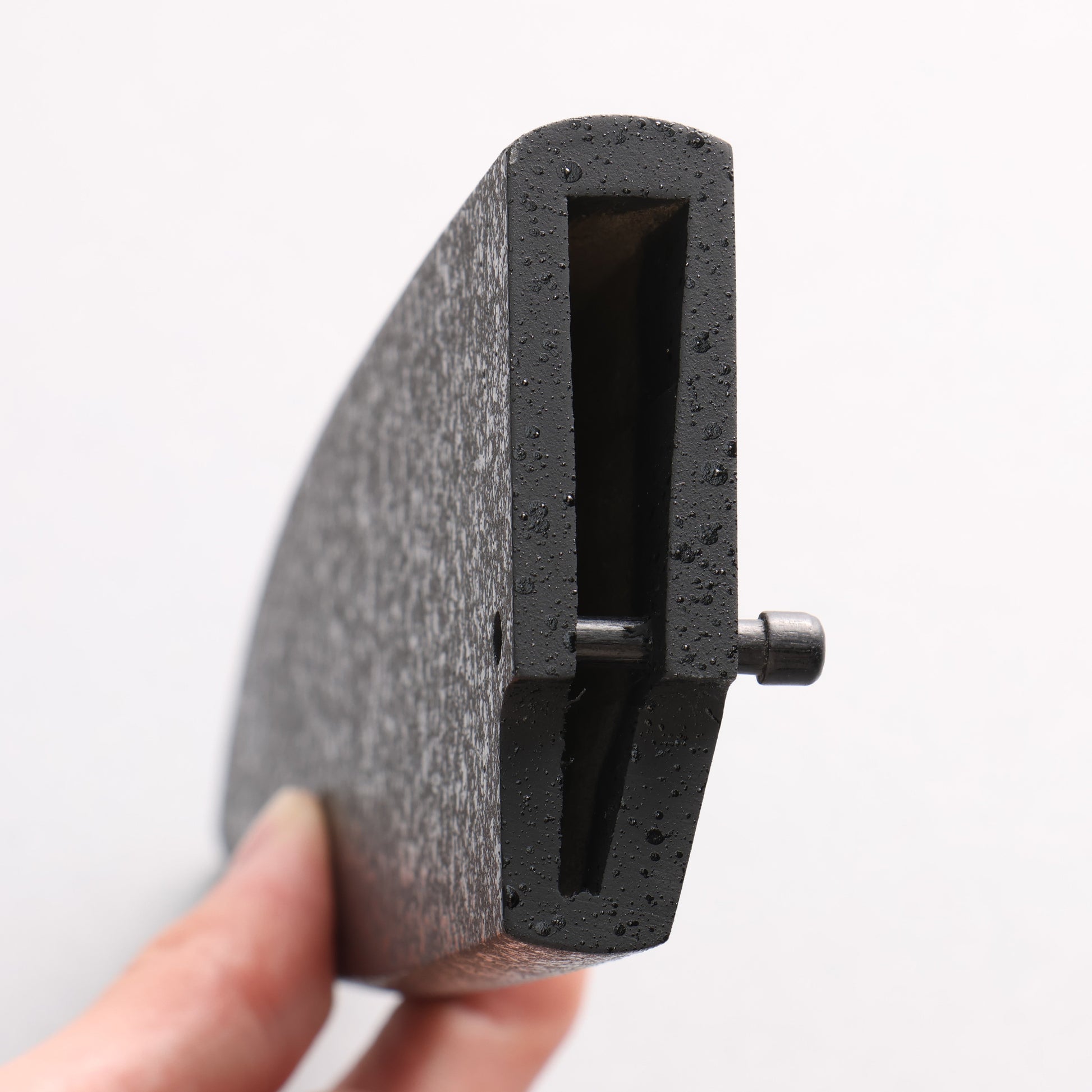 黒石目 朴 鞘 165mm 出刃包丁用 合板ピン付き 金子 - 清助刃物