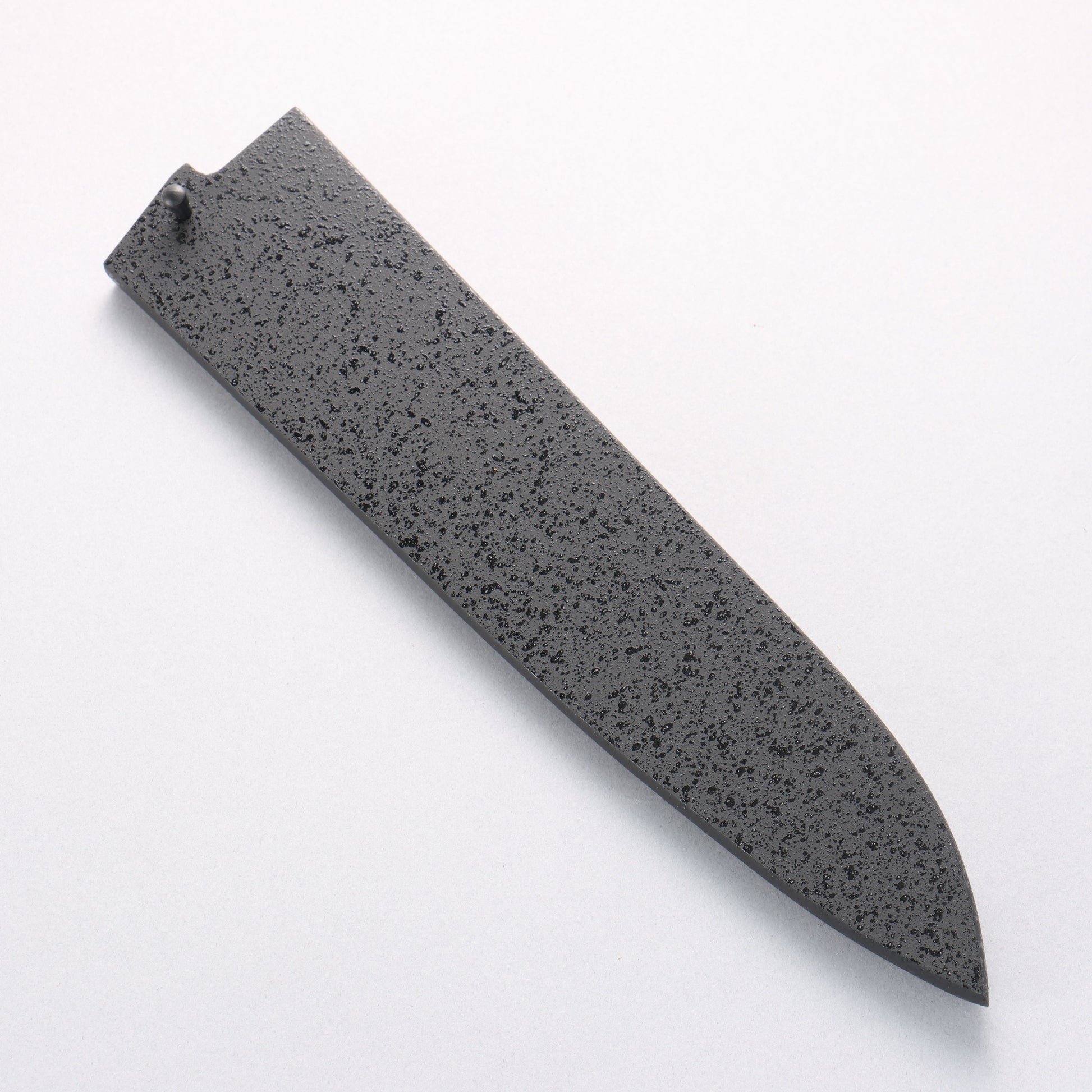 黒石目鞘 牛刀包丁用 黒合板ピン付き 240mm - 清助刃物