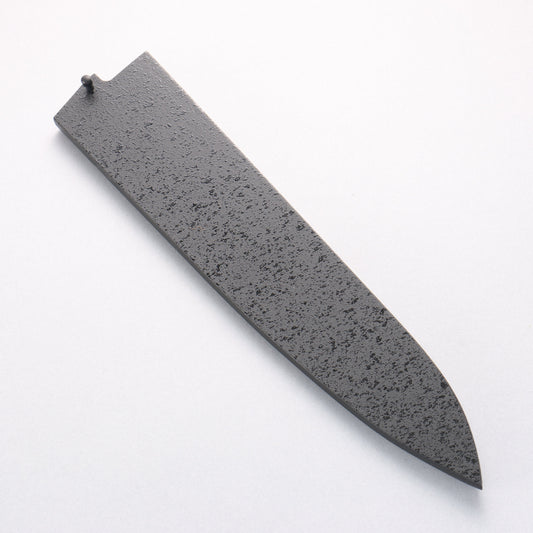 黒石目鞘 牛刀包丁用 黒合板ピン付き 270mm - 清助刃物