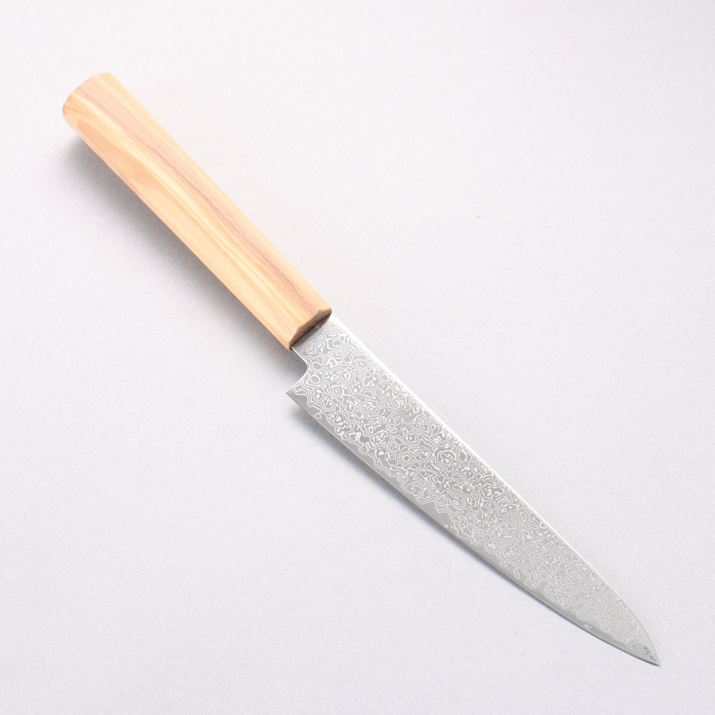寛丈 SG2 ダマスカス ペティーナイフ 150mm オリーブの木柄 - 清助刃物