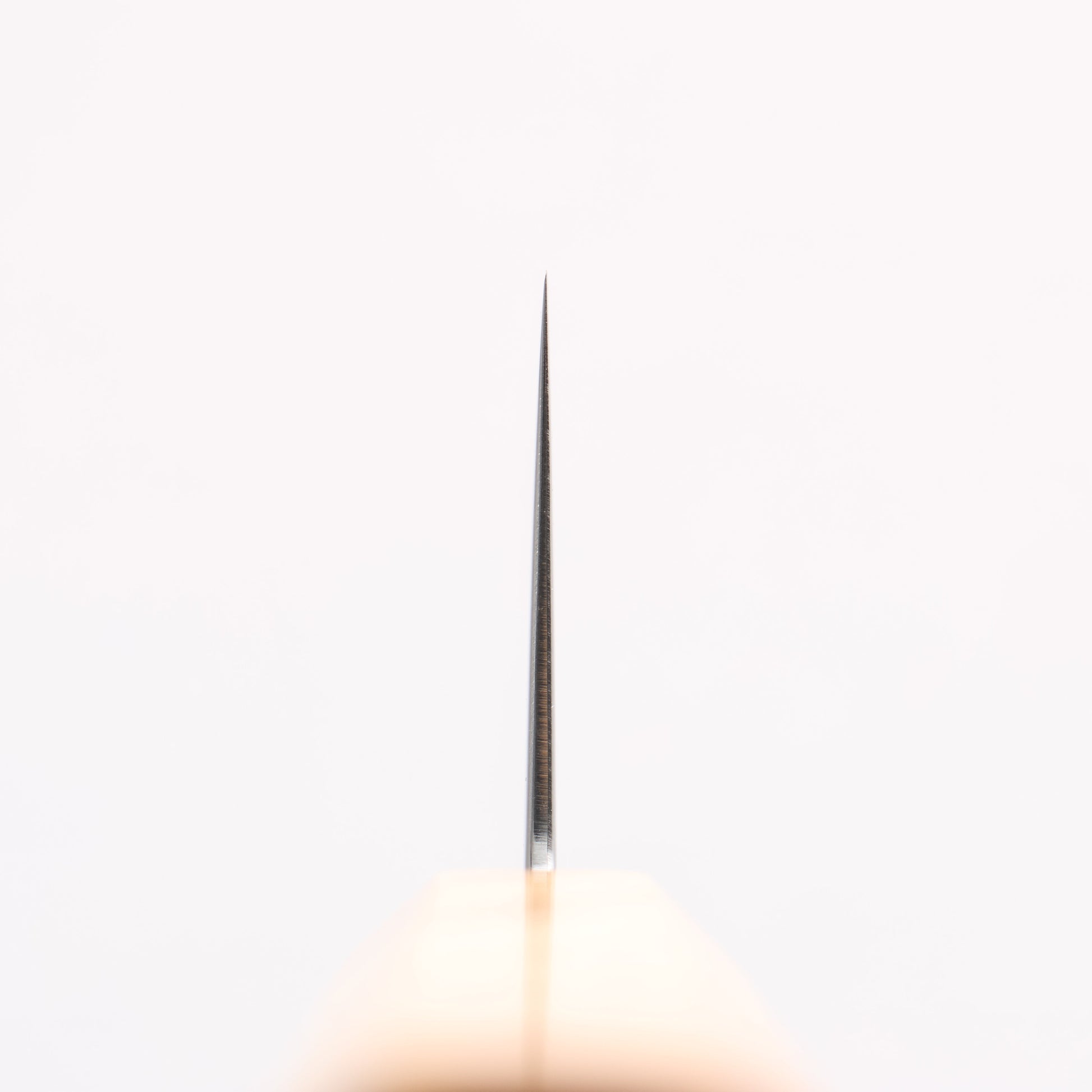 寛丈 V金10号 ダマスカス 切付三徳包丁 180mm オリーブの木柄 - 清助刃物