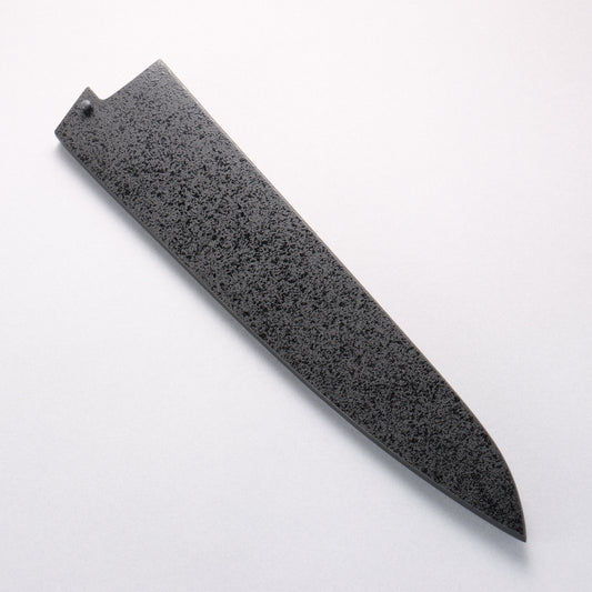 黒石目 朴鞘 300mm 牛刀包丁用 合板ピン付き - 清助刃物