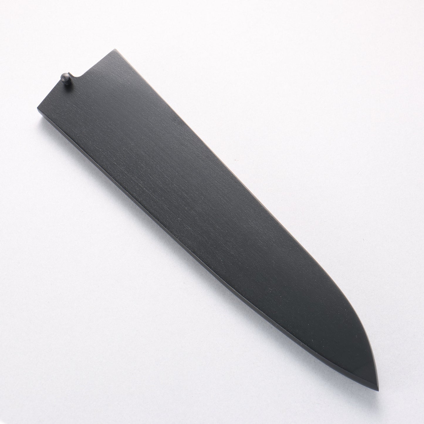黒塗り鞘 牛刀包丁用 黒合板ピン付き 240mm - 清助刃物