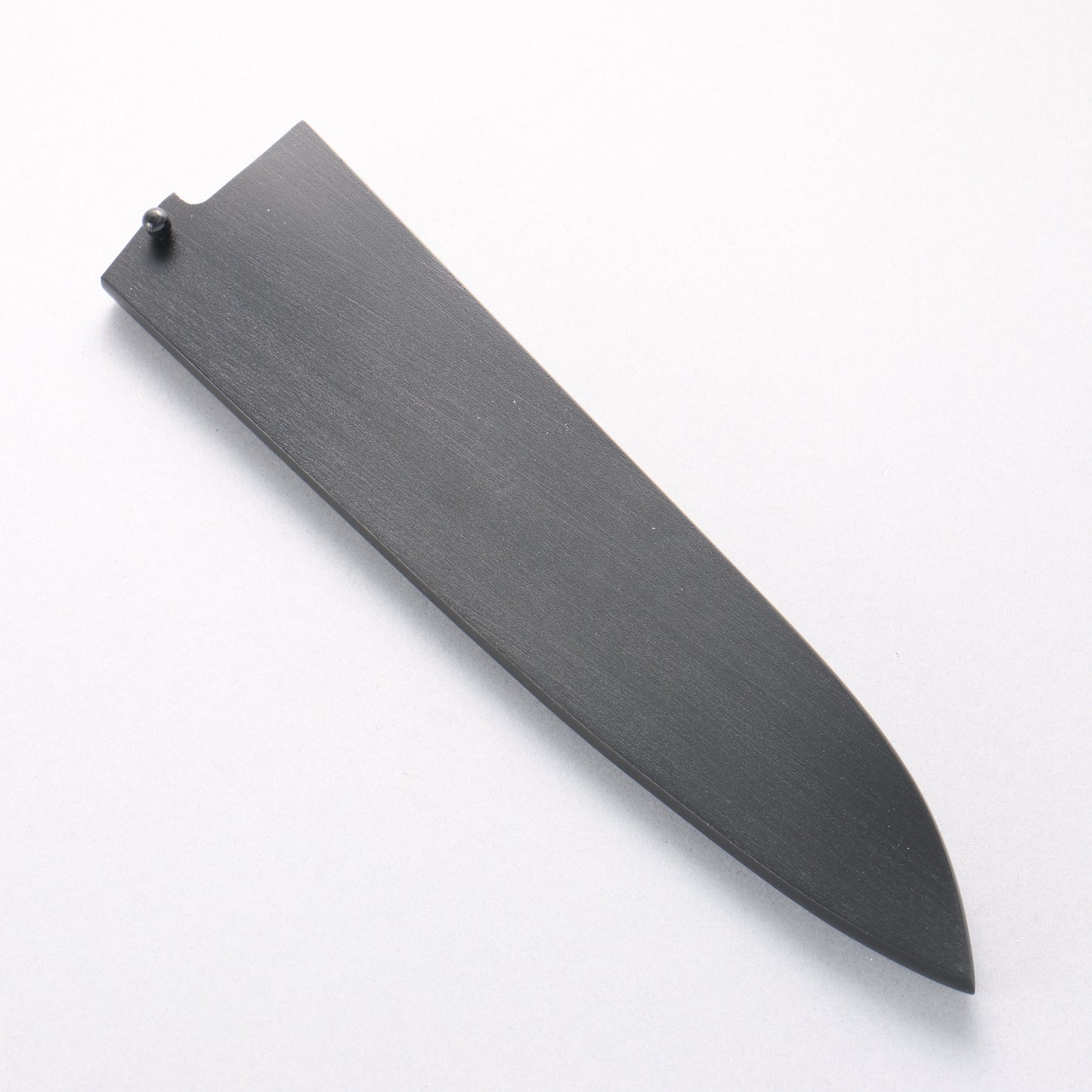 黒塗り鞘 牛刀包丁用 黒合板ピン付き 210mm - 清助刃物