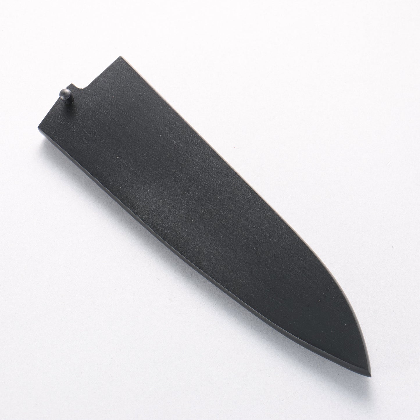 黒塗り鞘 牛刀包丁用 黒合板ピン付き 180mm - 清助刃物