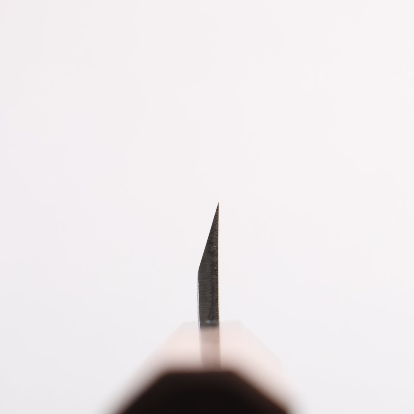 清助 銀三鋼 鎚目(丸) ペティーナイフ 120mm ウォルナット柄 - 清助刃物