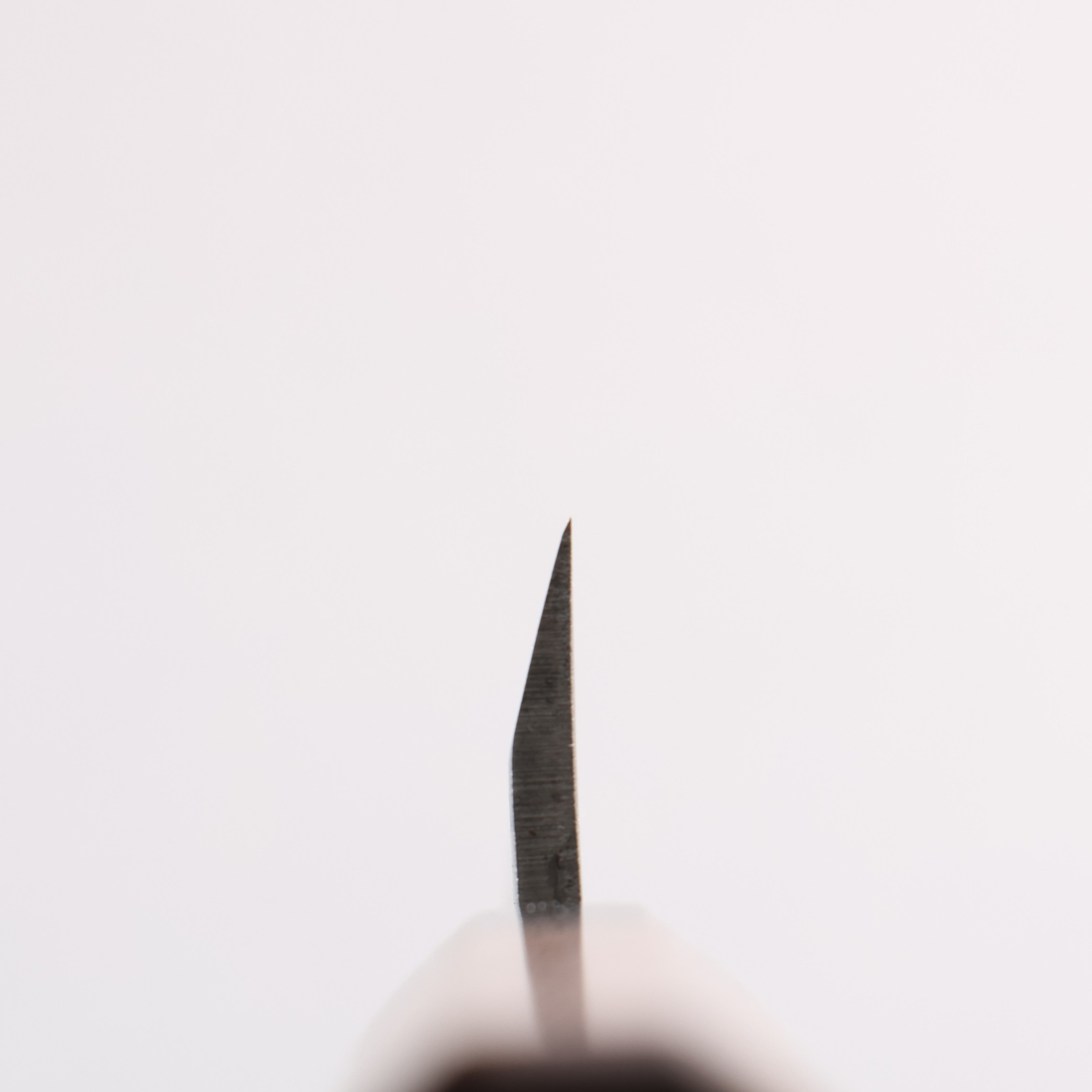 清助 銀三鋼 鎚目(丸) ペティーナイフ 150mm ウォルナット柄