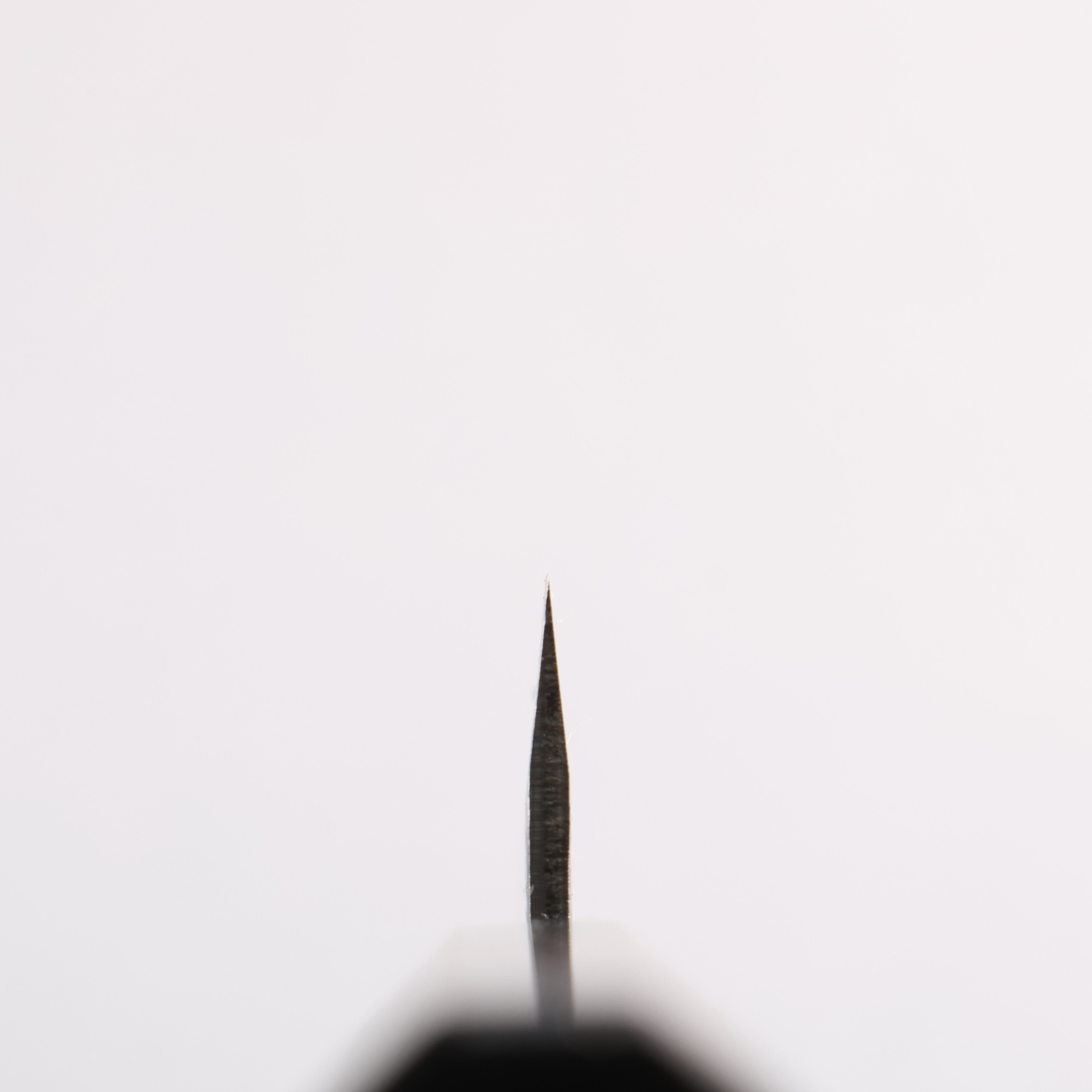 清助 銀三鋼 鎚目(丸) ペティーナイフ 135mm 紫檀 (口輪：黒合板)柄