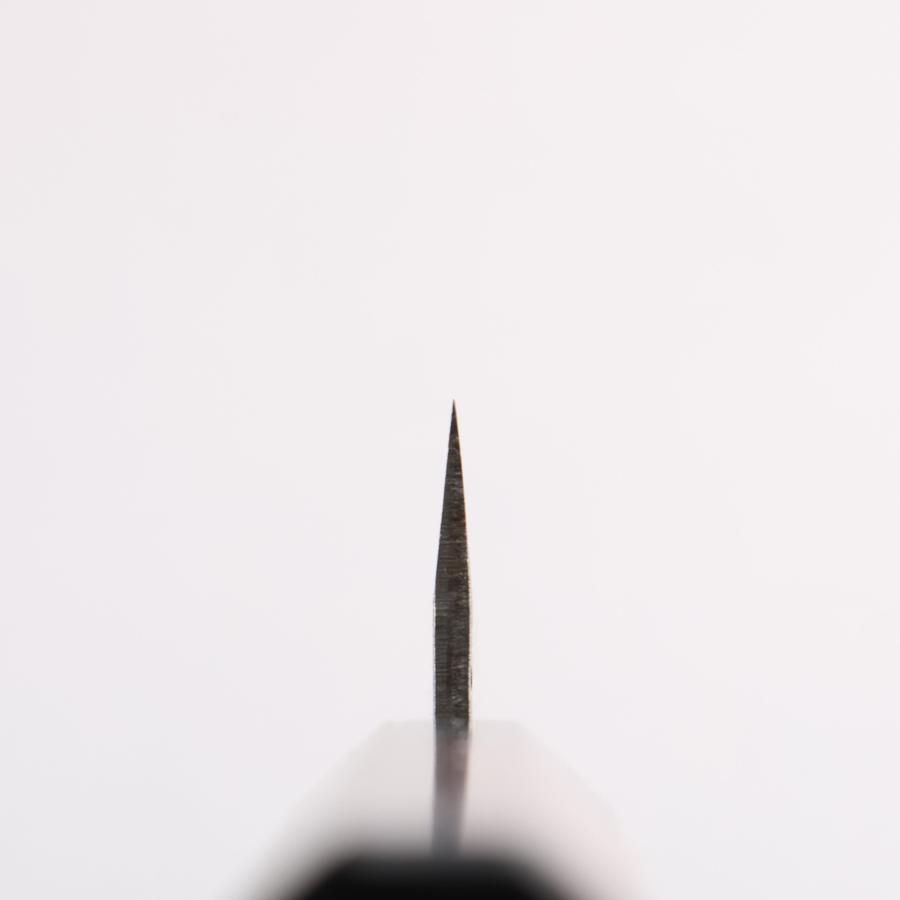 清助 銀三鋼 鎚目(丸) ペティーナイフ 150mm 紫檀 (口輪：黒合板)柄