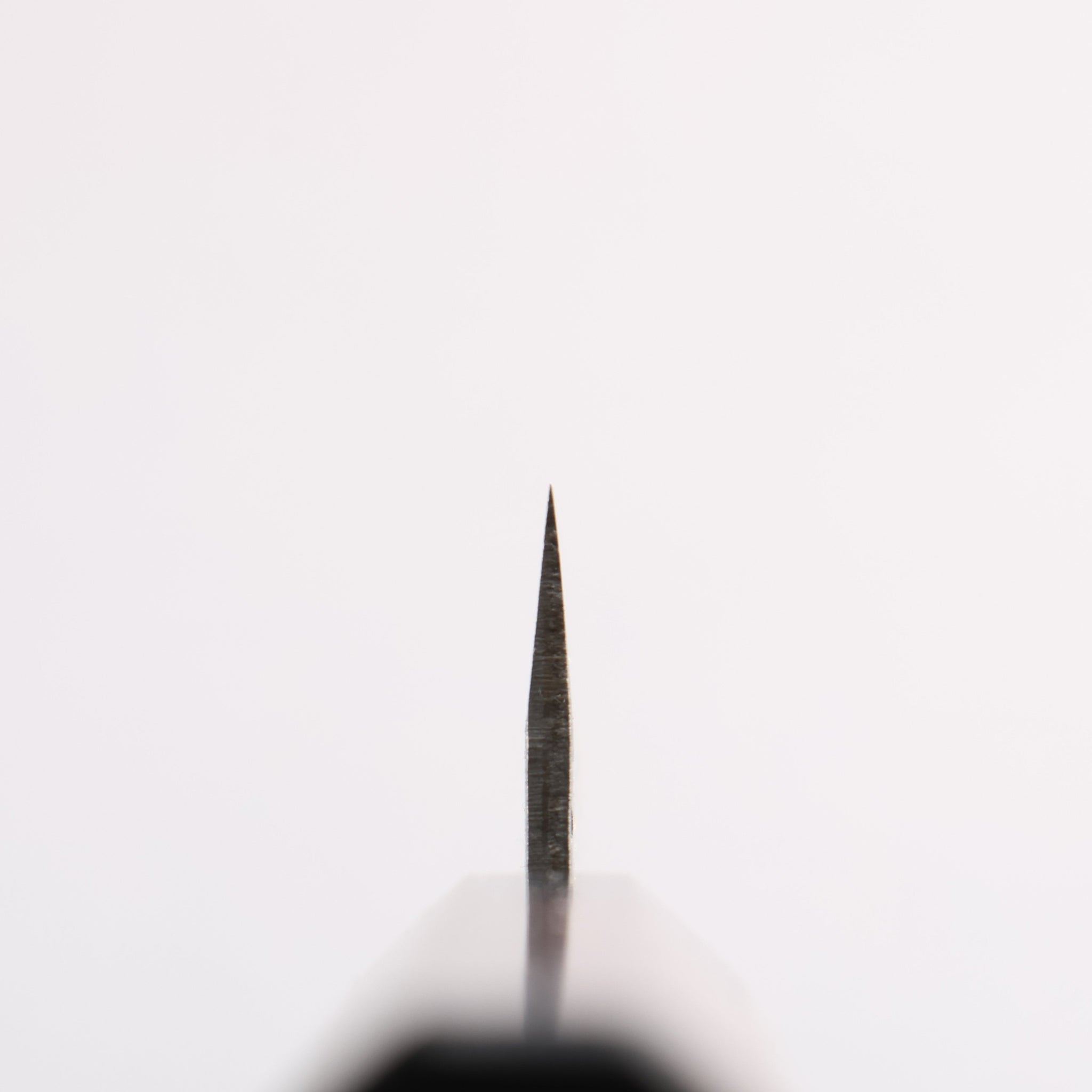 清助 銀三鋼 鎚目(丸) ペティーナイフ 150mm 紫檀 (口輪：黒合板)柄