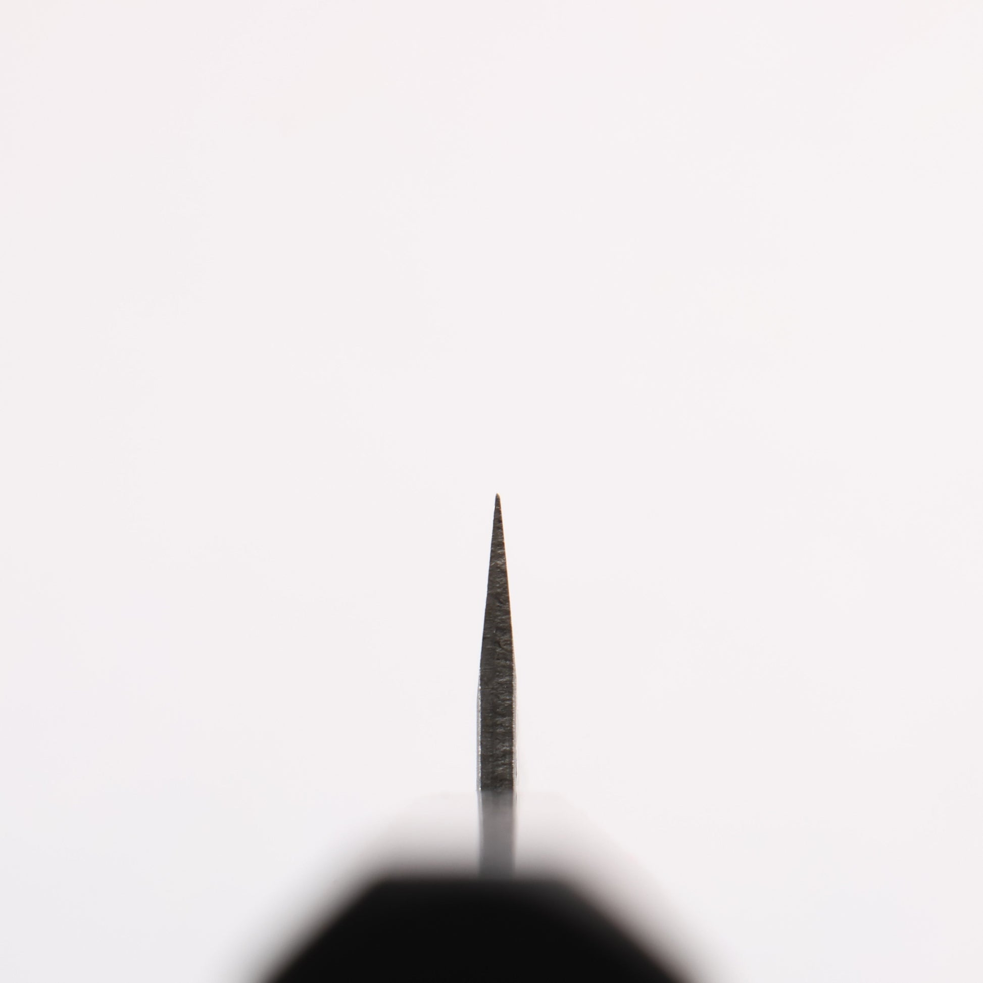 清助 銀三鋼 鎚目(丸) ペティーナイフ 120mm 紫檀 (口輪：黒合板)柄 - 清助刃物