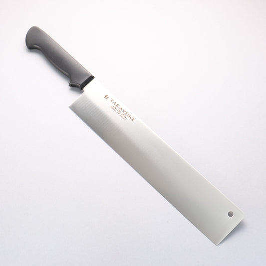 堺 孝行 INOX ステンレススチール 万能包丁 320mm プラスチック柄 - 清助刃物