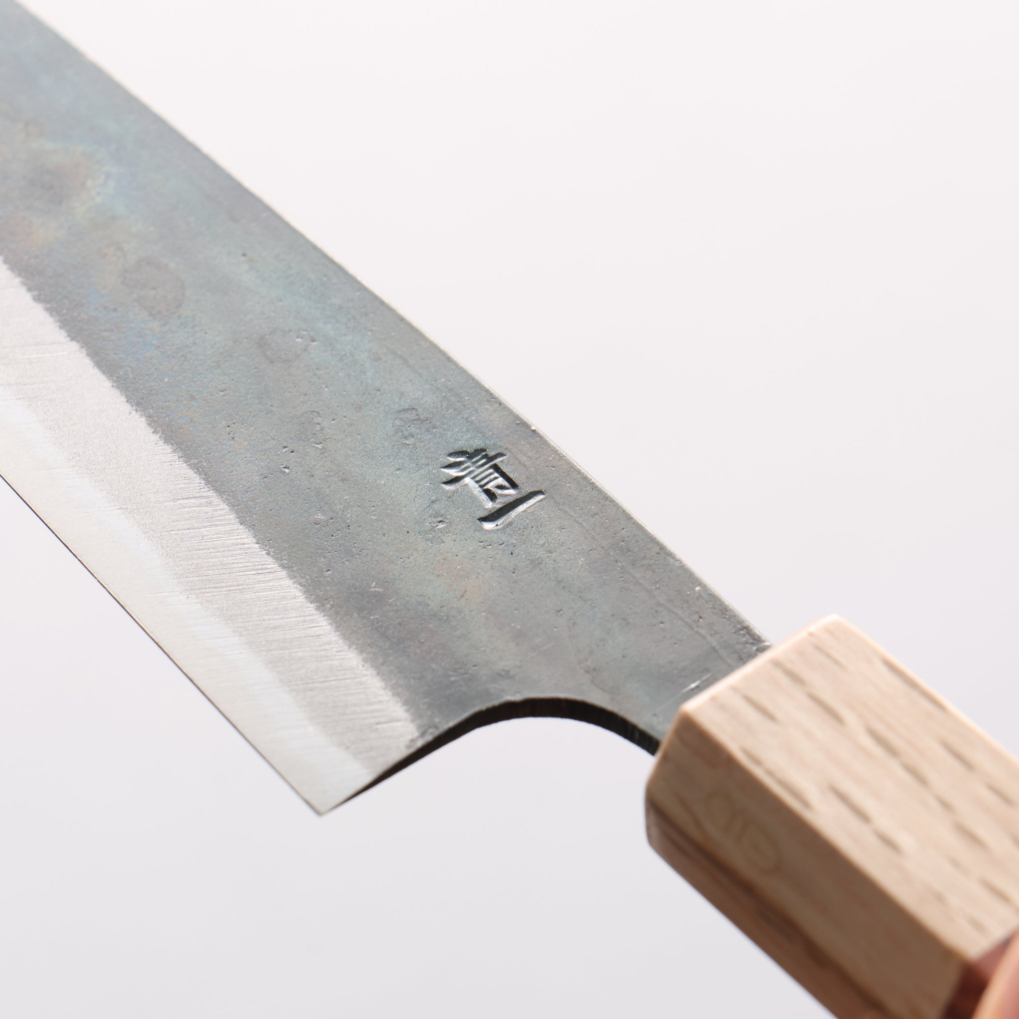 清助 青一鋼 黒仕上げ ペティーナイフ 135mm 紫檀 (口輪：樫)柄 - 清助刃物