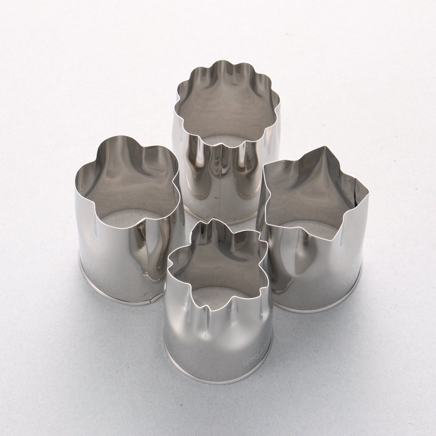 Vegetable cutout Big (4 pieces) - 清助刃物