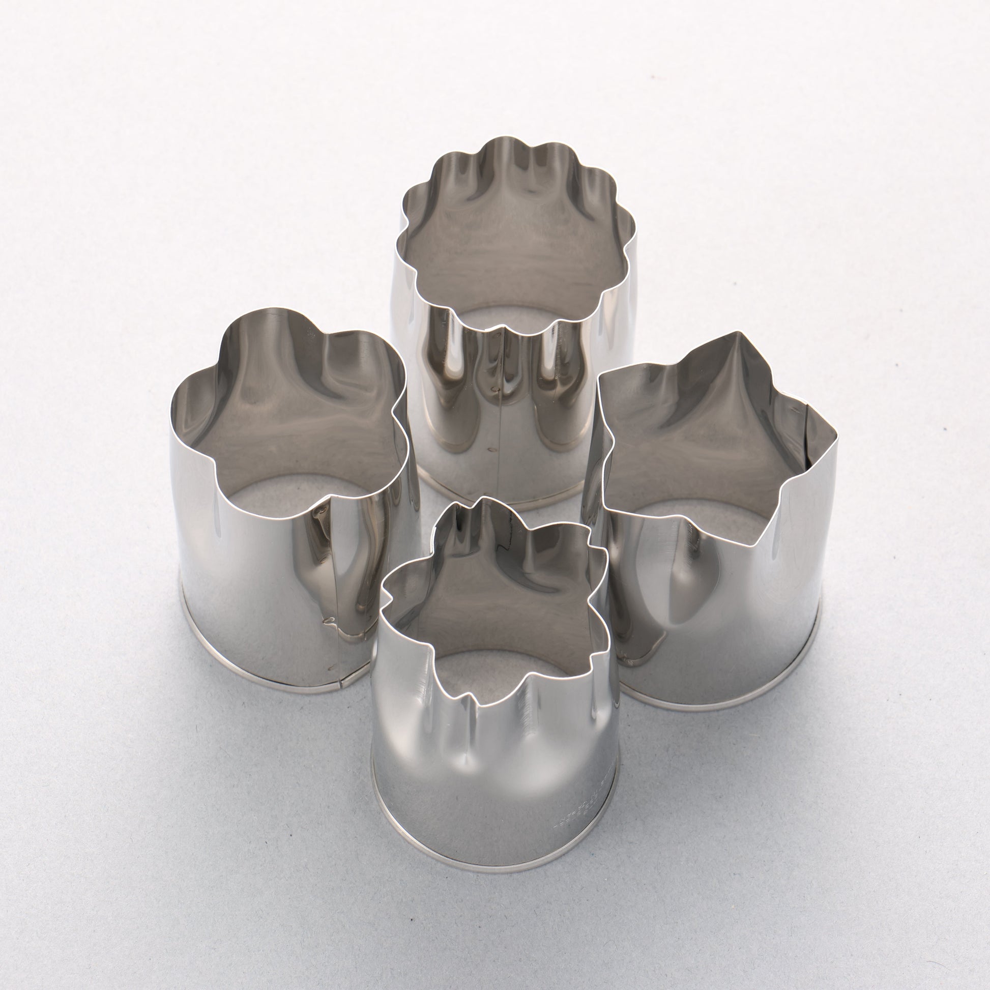 Vegetable cutout Big (4 pieces) - 清助刃物