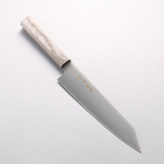 兼常 V金10号 切付牛刀包丁 210mm グレー合板柄 - 清助刃物