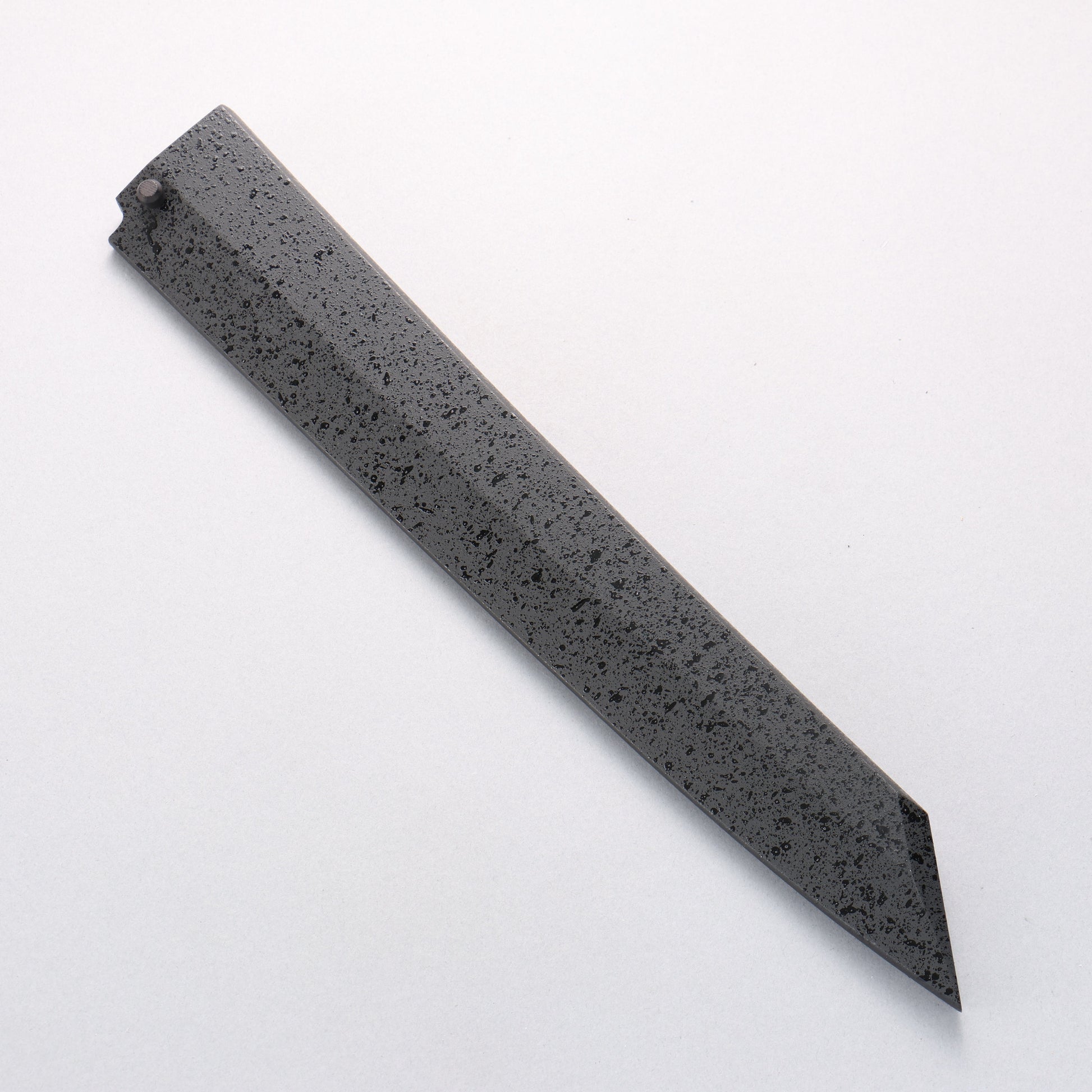 黒石目鞘 切付柳刃包丁用 黒合板ピン付き 300mm - 清助刃物