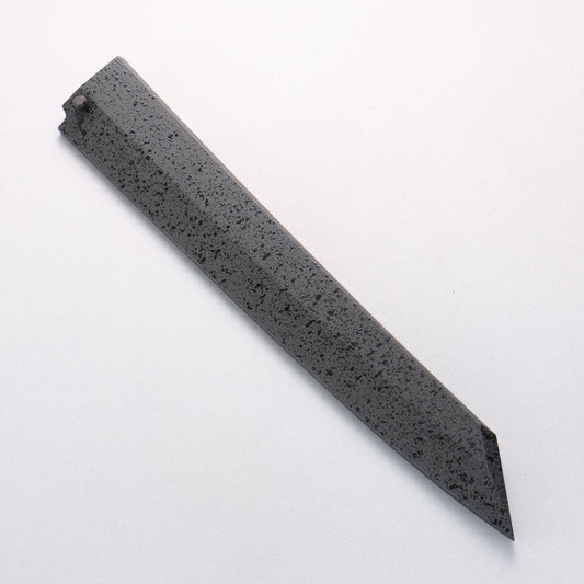 黒石目鞘 切付柳刃包丁用 黒合板ピン付き 300mm - 清助刃物