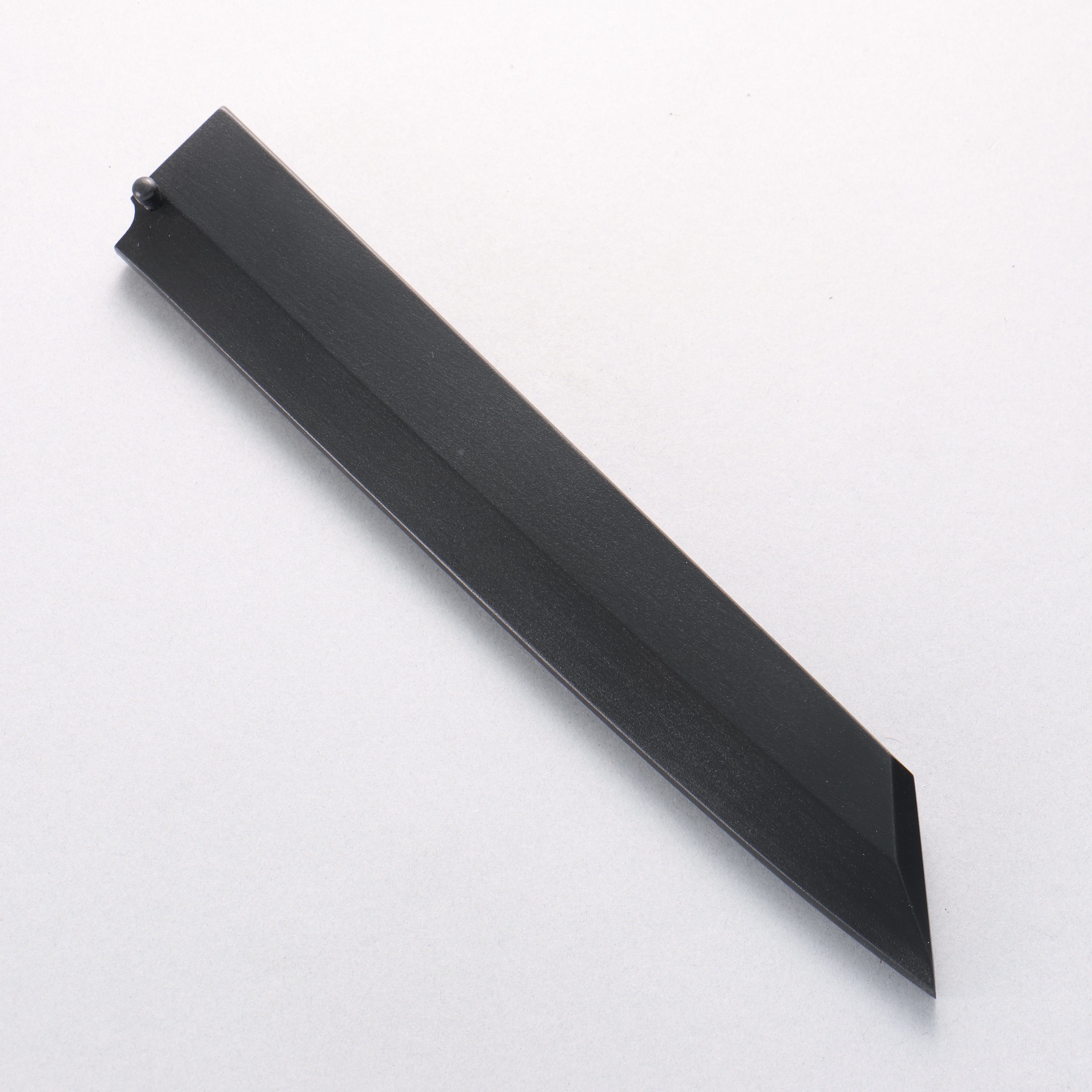 黒柄　柳刃包丁 240mm 左用 柳刃包丁240mm 槌目八角柄