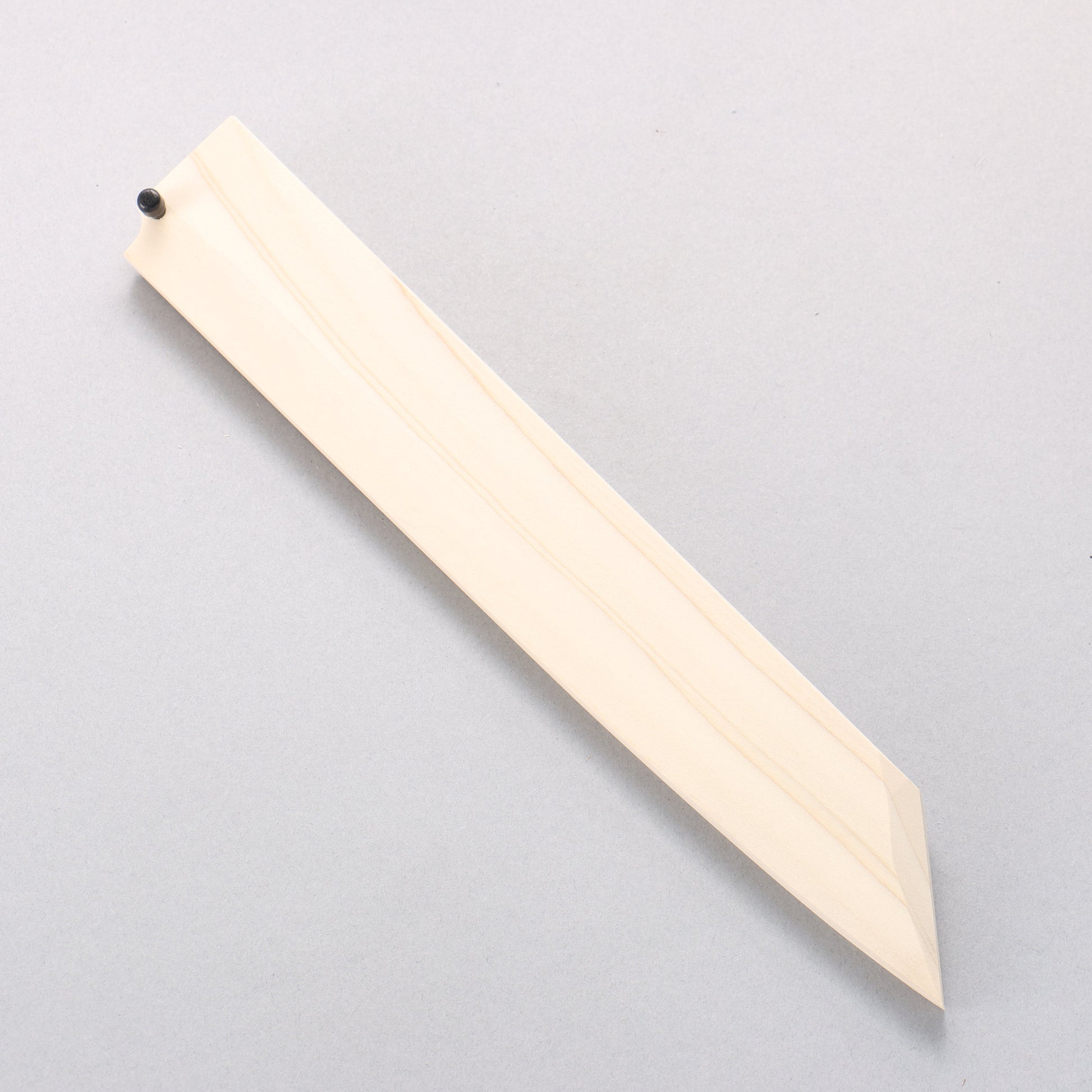 朴鞘 切付柳刃包丁用 黒合板ピン付き 240mm - 清助刃物