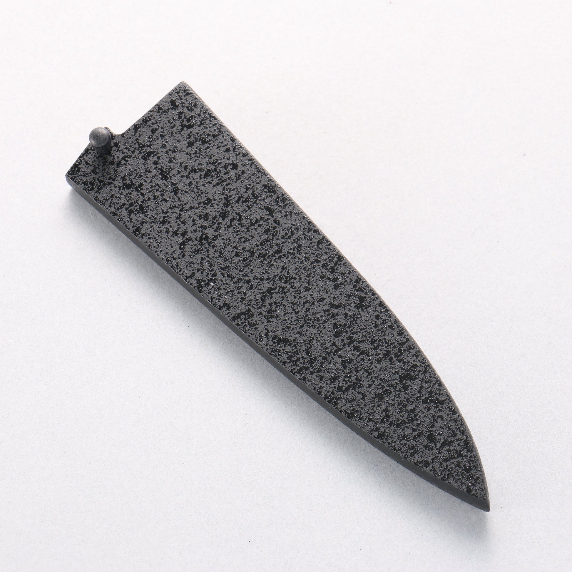 黒石目 朴 鞘 120mm ペティーナイフ用 合板ピン付き - 清助刃物