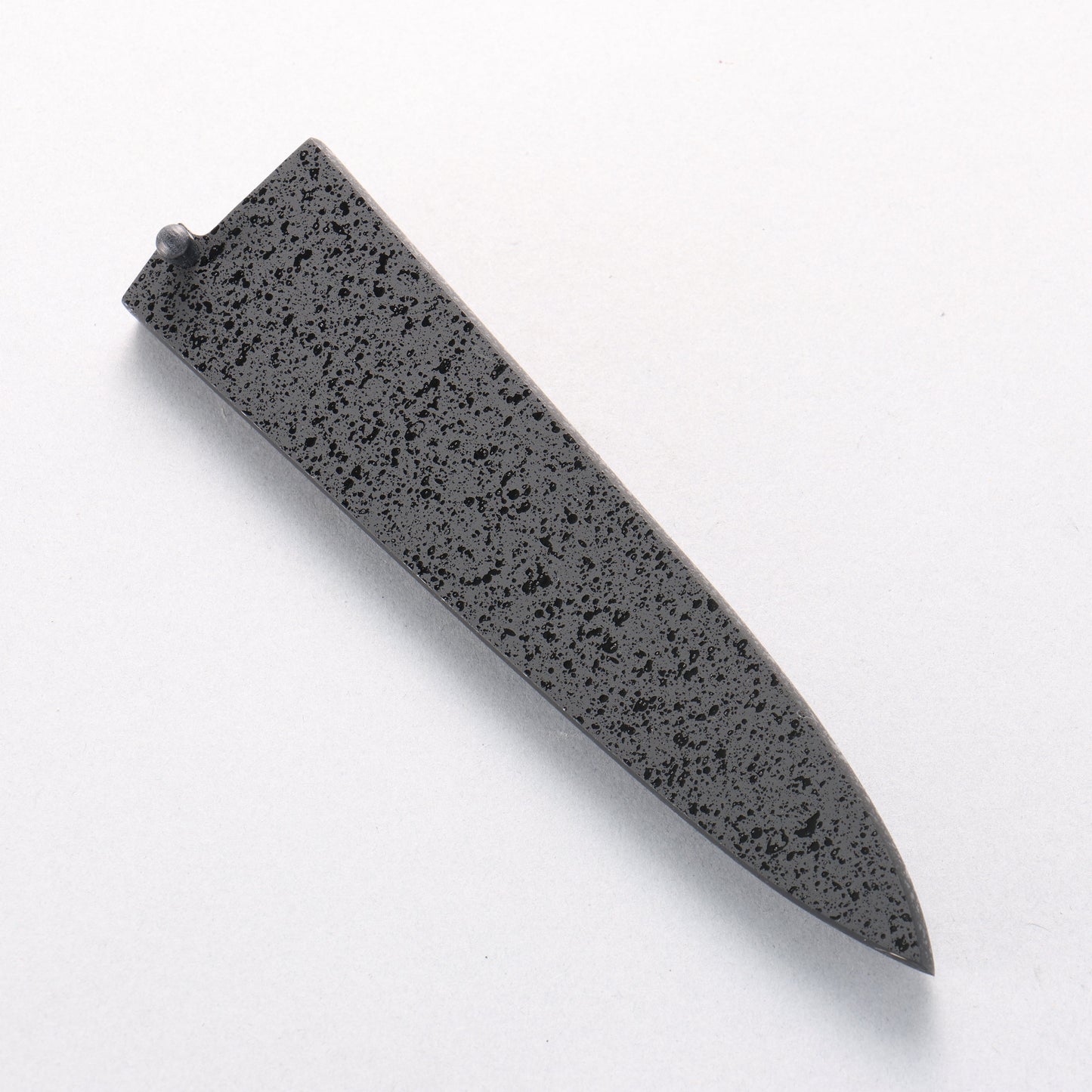 黒石目鞘 ペティナイフ用 黒合板ピン付き 150mm - 清助刃物