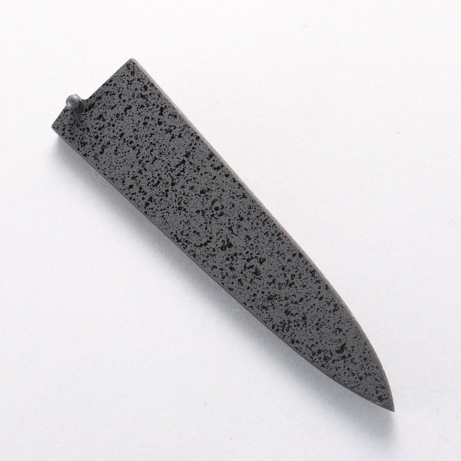 黒石目鞘 ペティナイフ用 黒合板ピン付き 150mm - 清助刃物